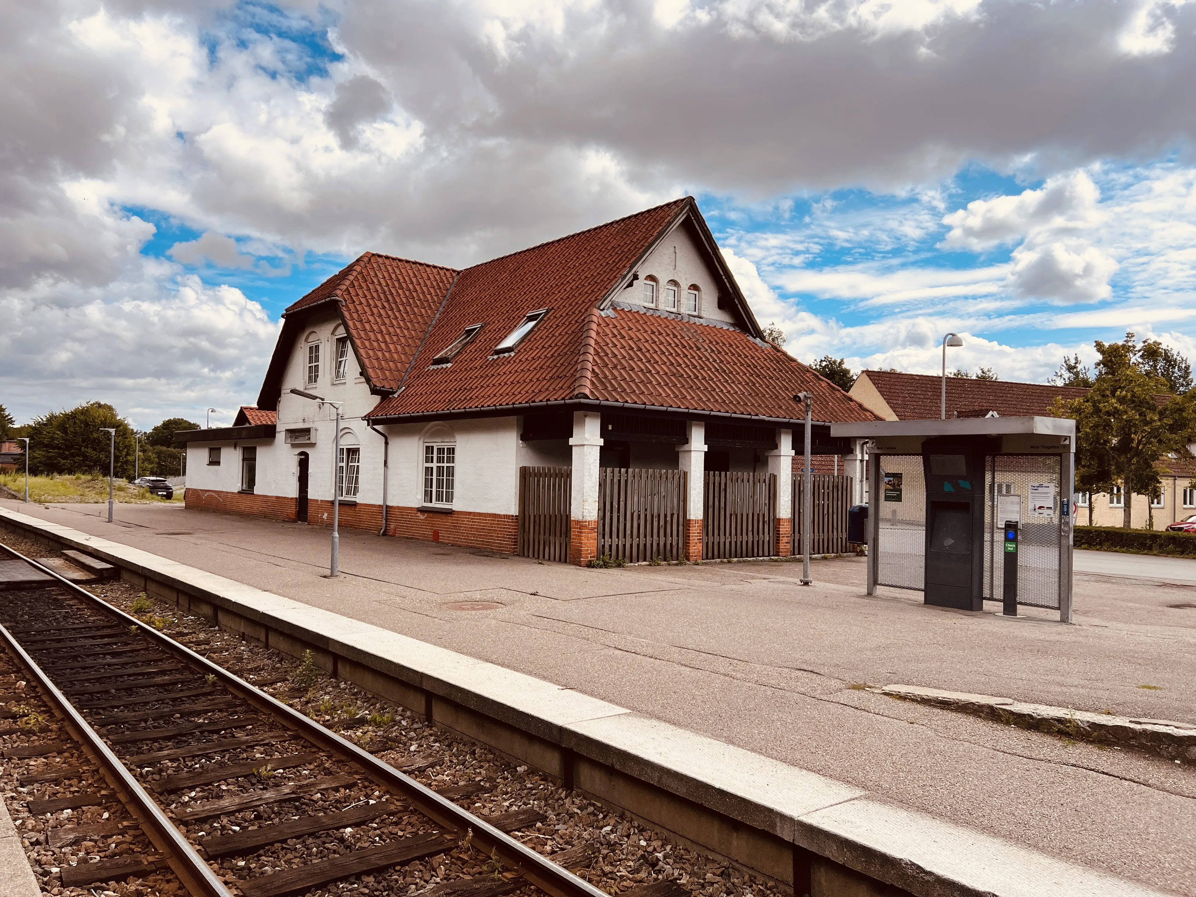 Billede af Store Merløse Station.