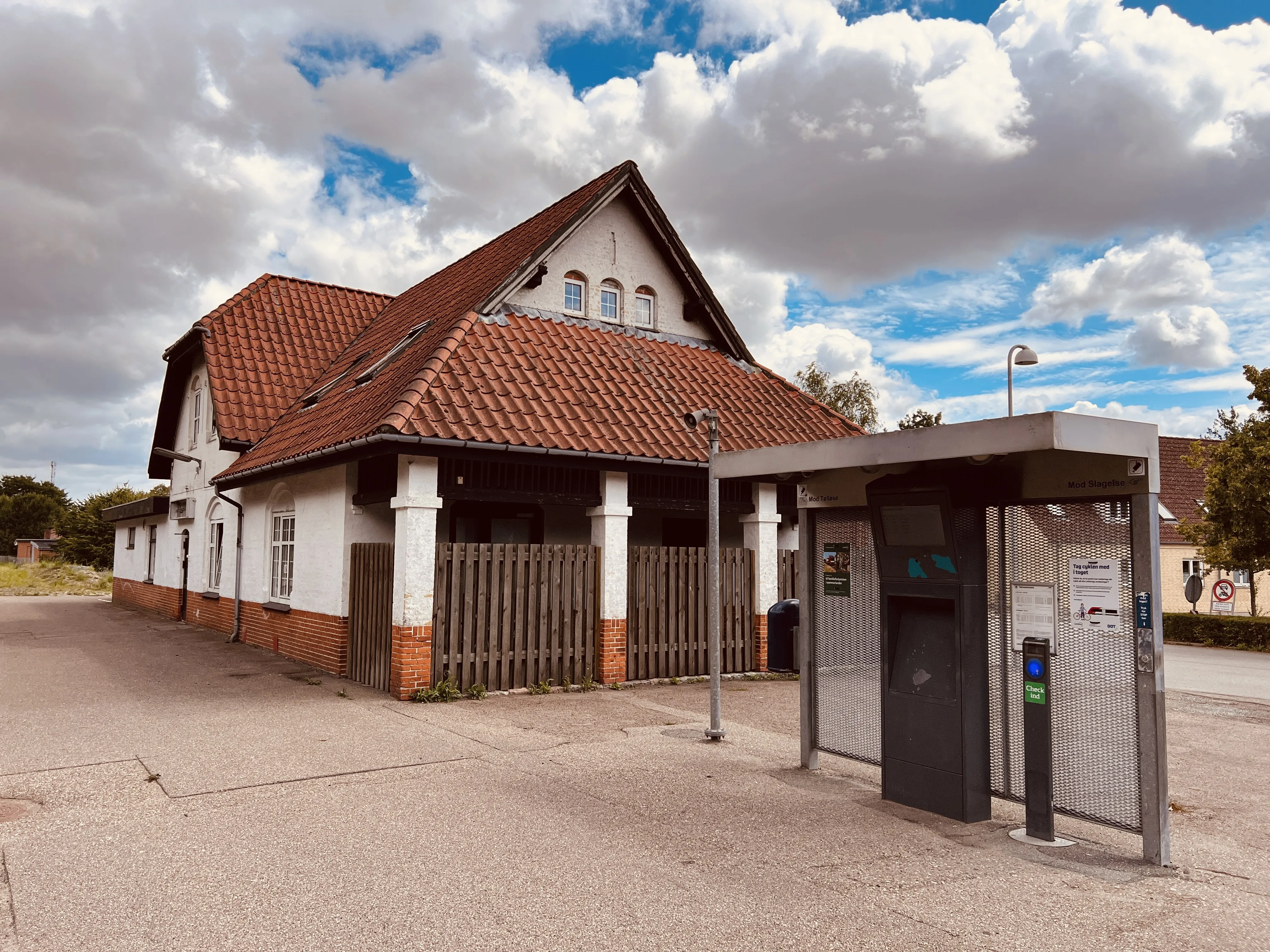 Billede af Store Merløse Station.