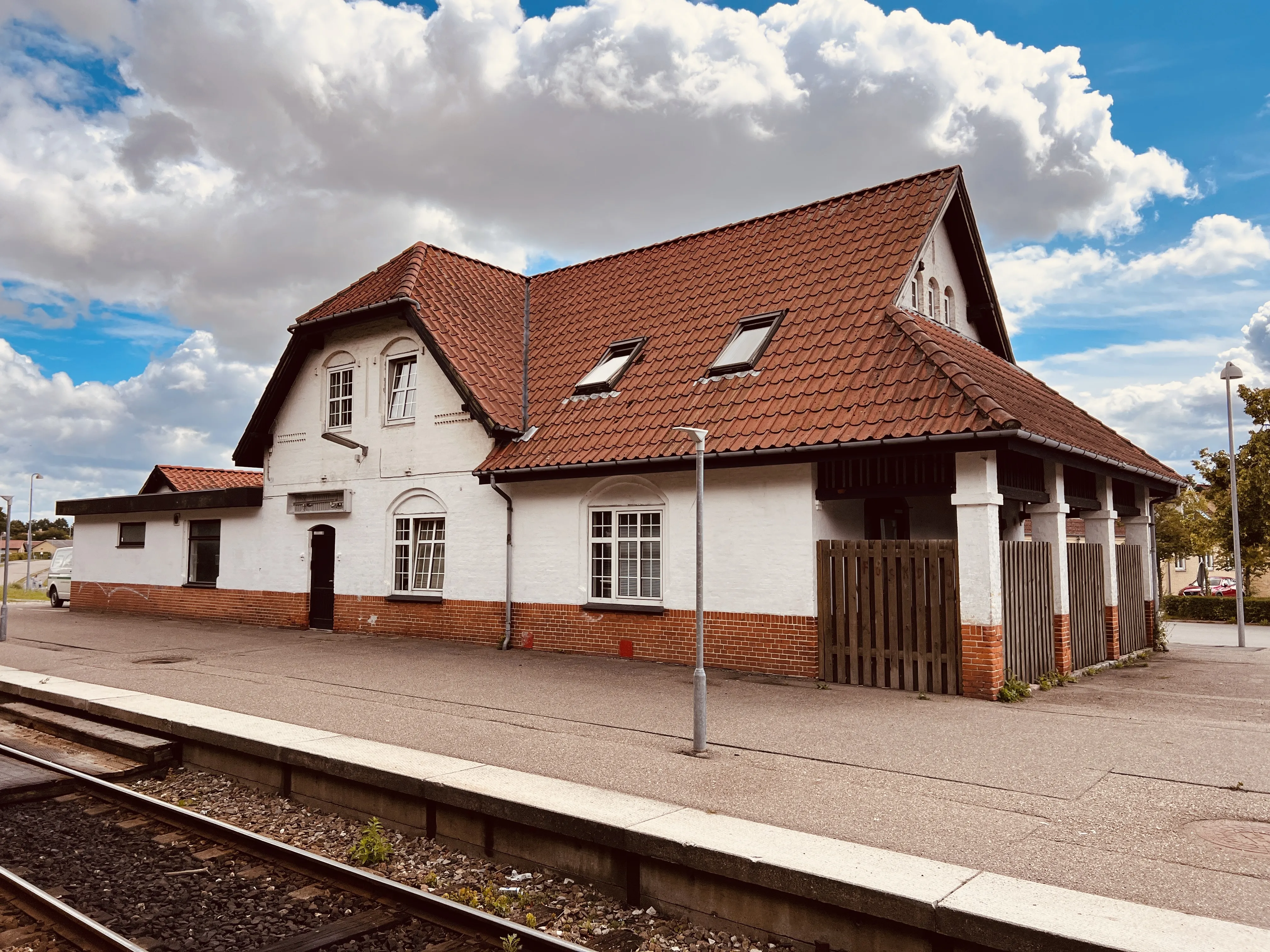 Billede af Store Merløse Station.