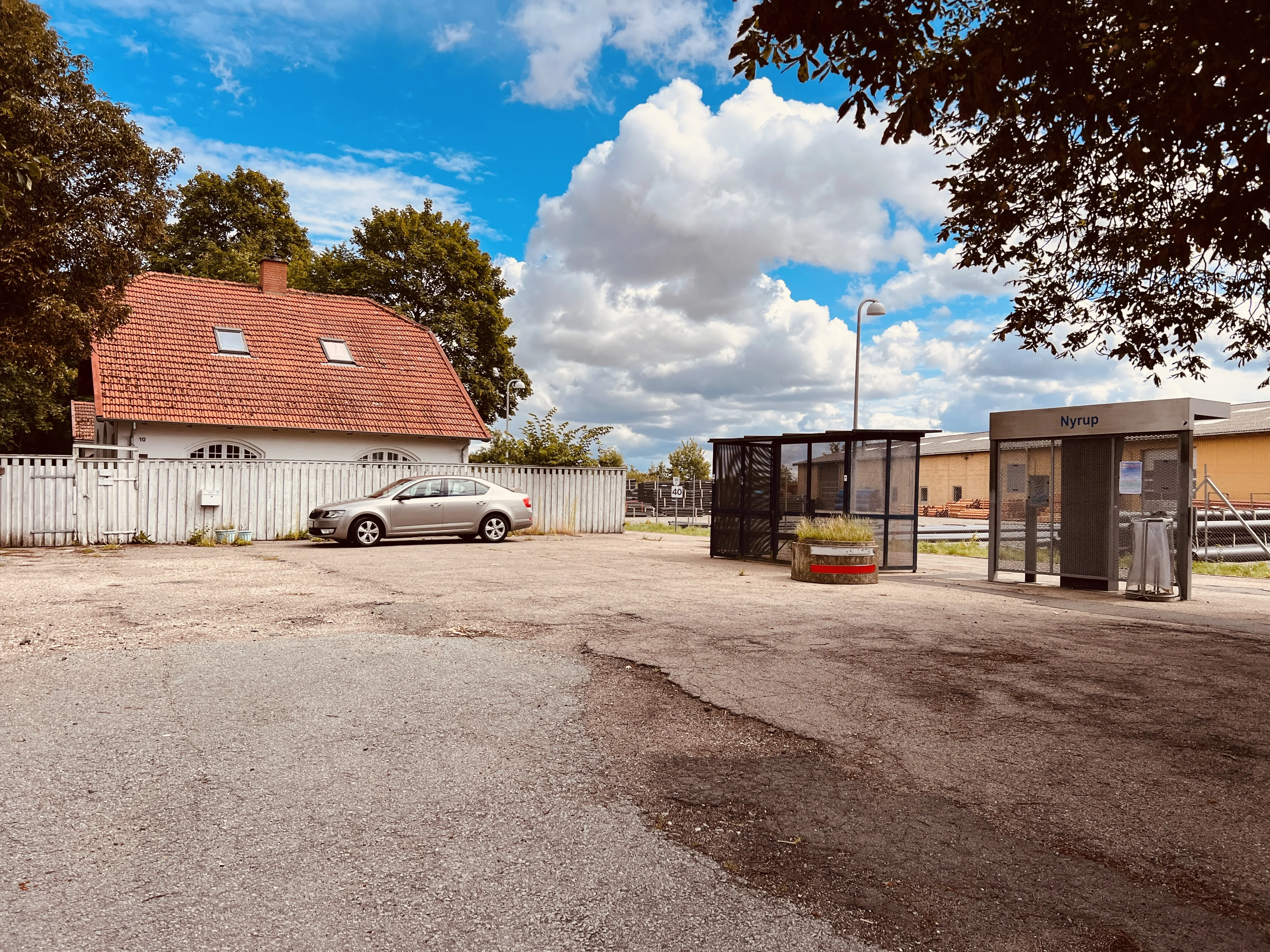 Billede af Nyrup Station.