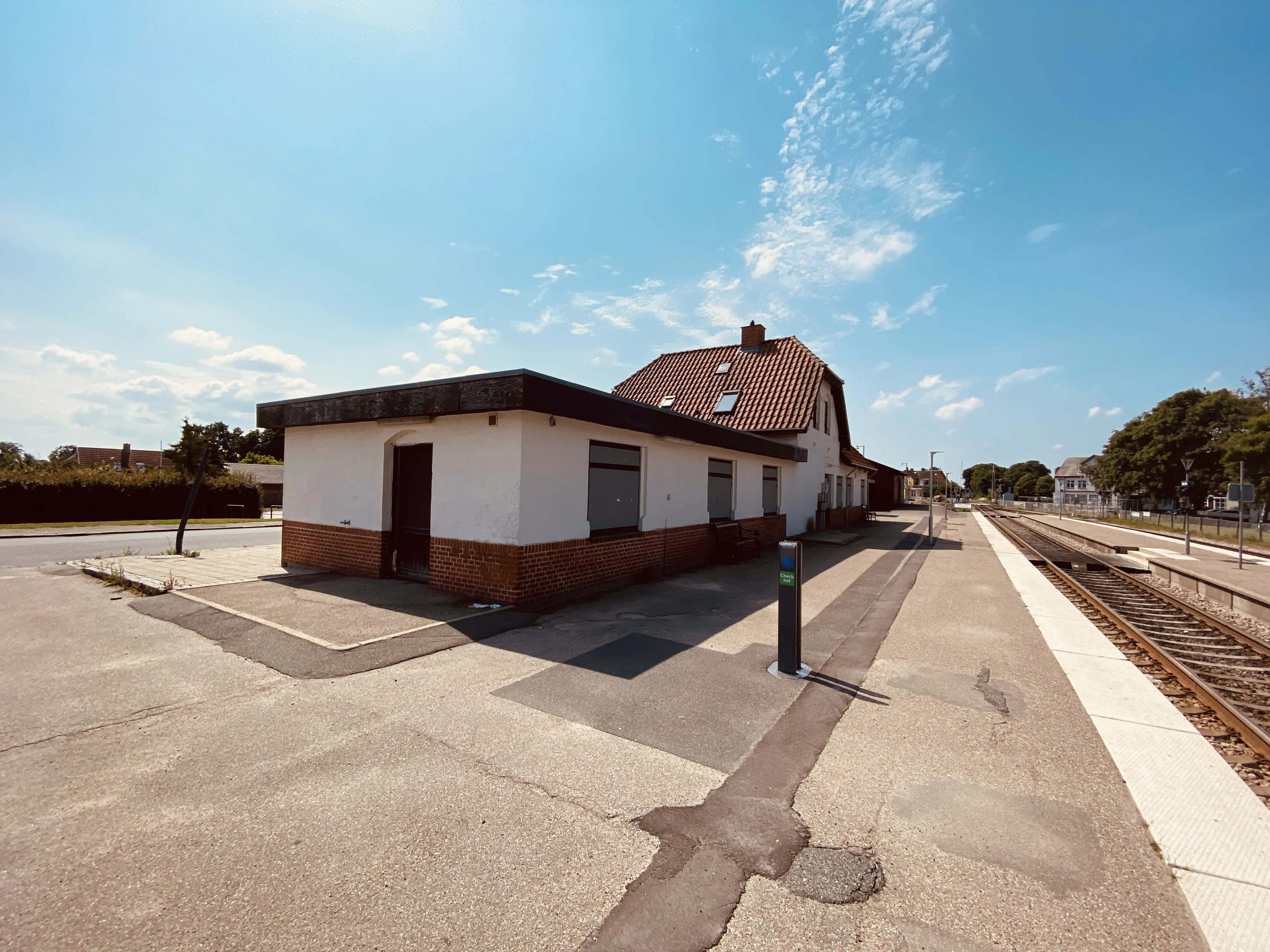 Billede af Stenlille Station set fra sporsiden. Billede af Stenlille Station set fra sporsiden.