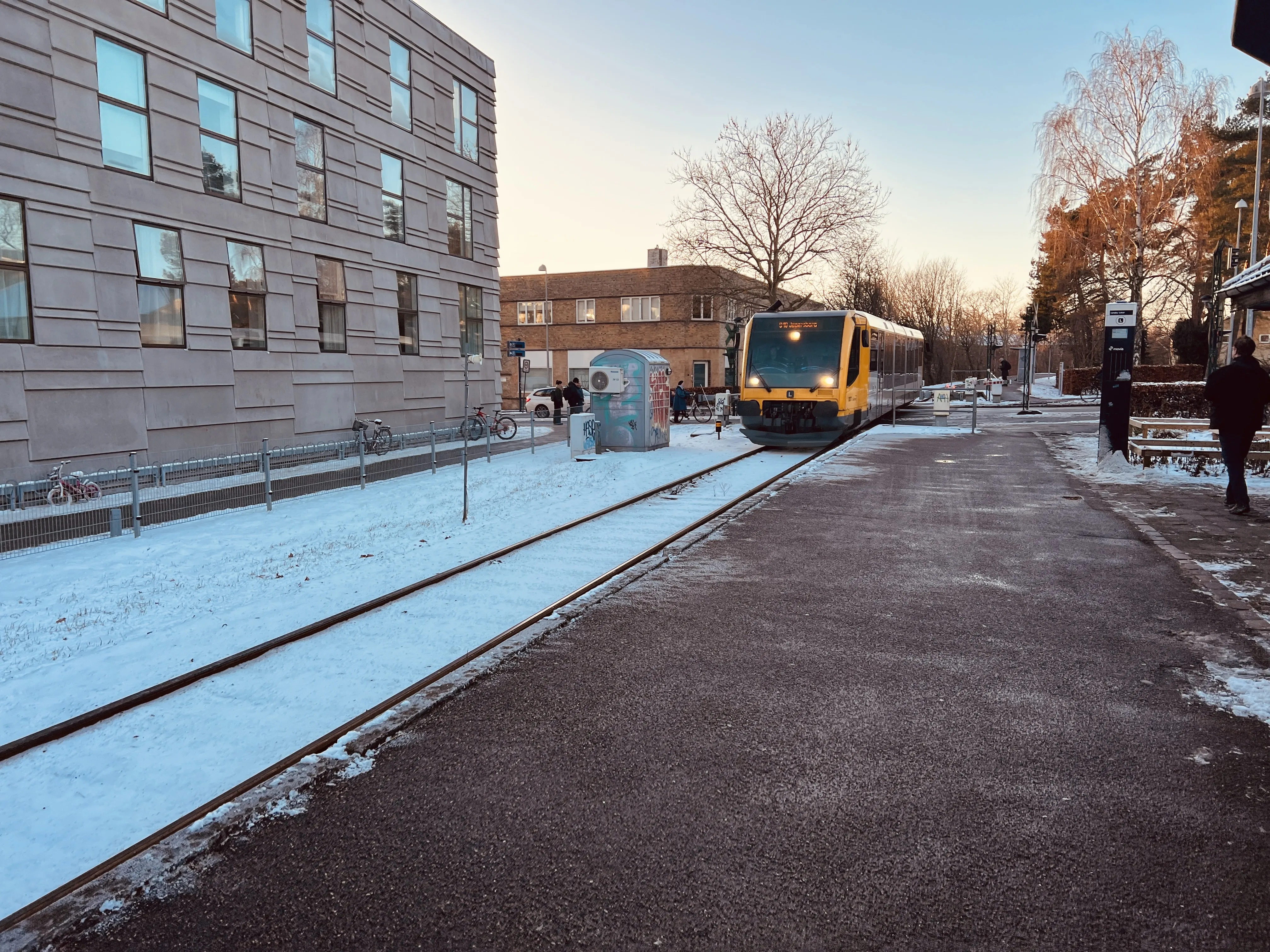 Billede af Lyngby Lokal Station.