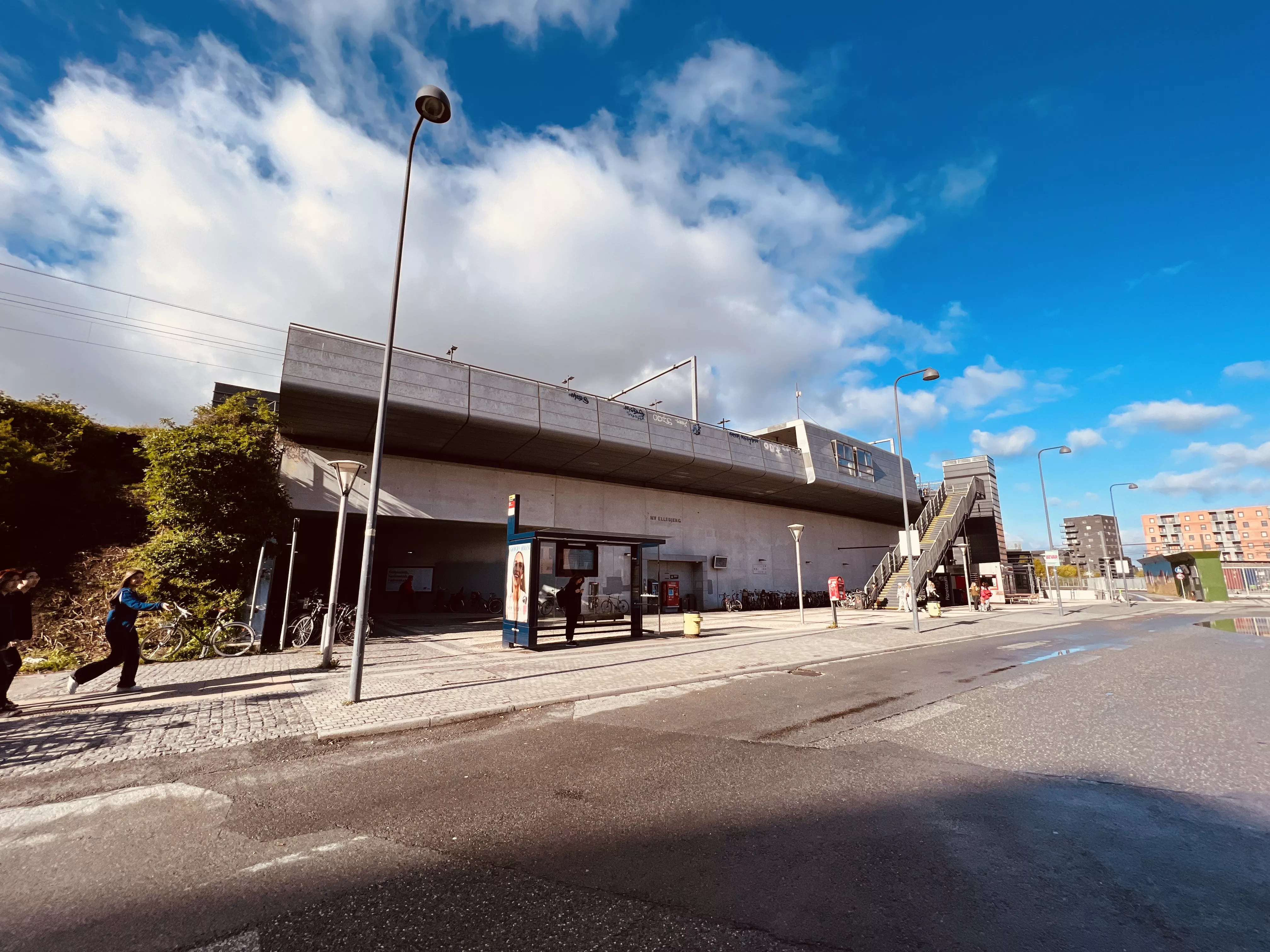 Billede af Ny Ellebjerg Trinbræt. Billede af Ny Ellebjerg Trinbræt.