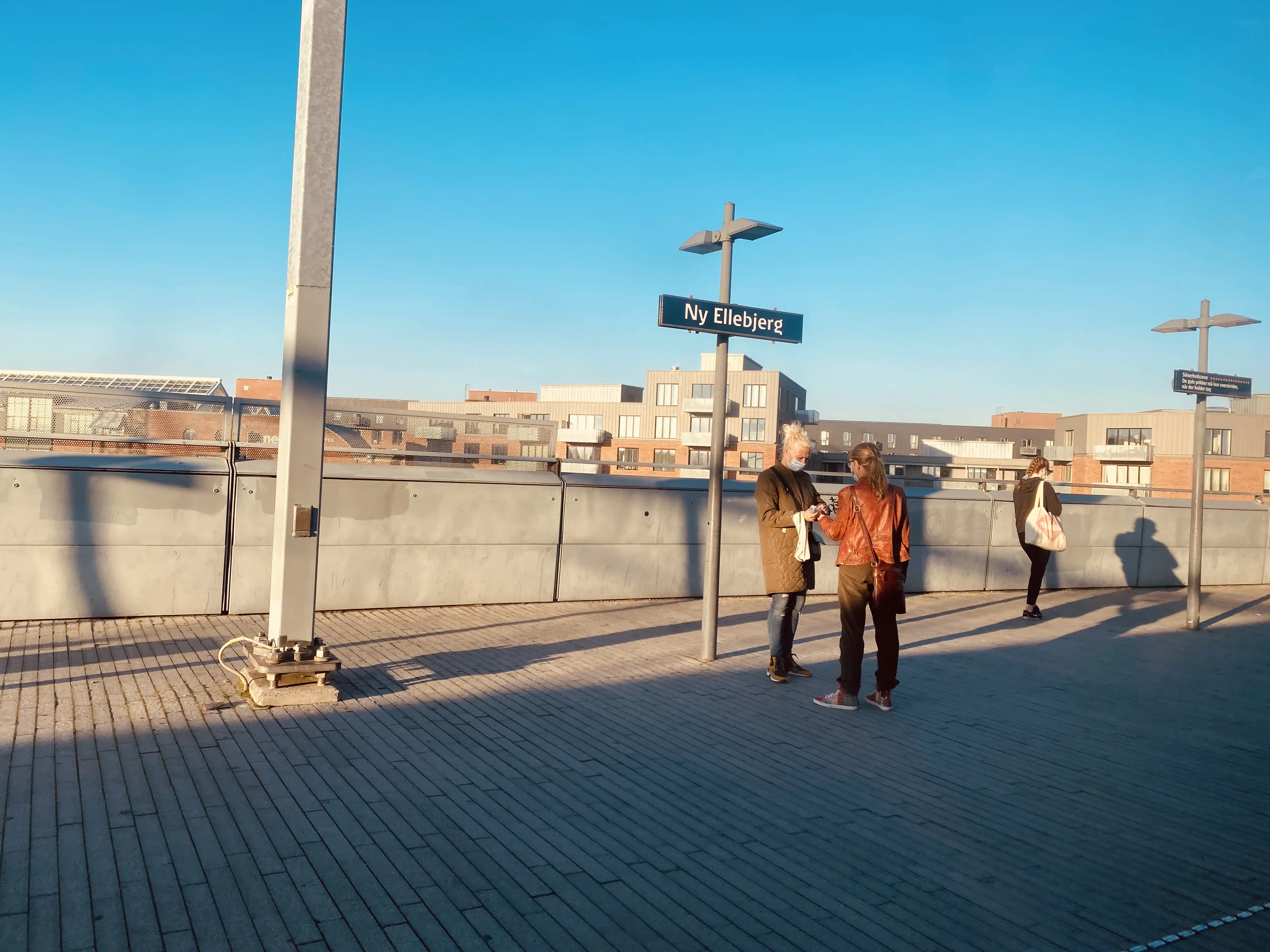 Billede af Ny Ellebjerg Trinbræt. Billede af Ny Ellebjerg Trinbræt.