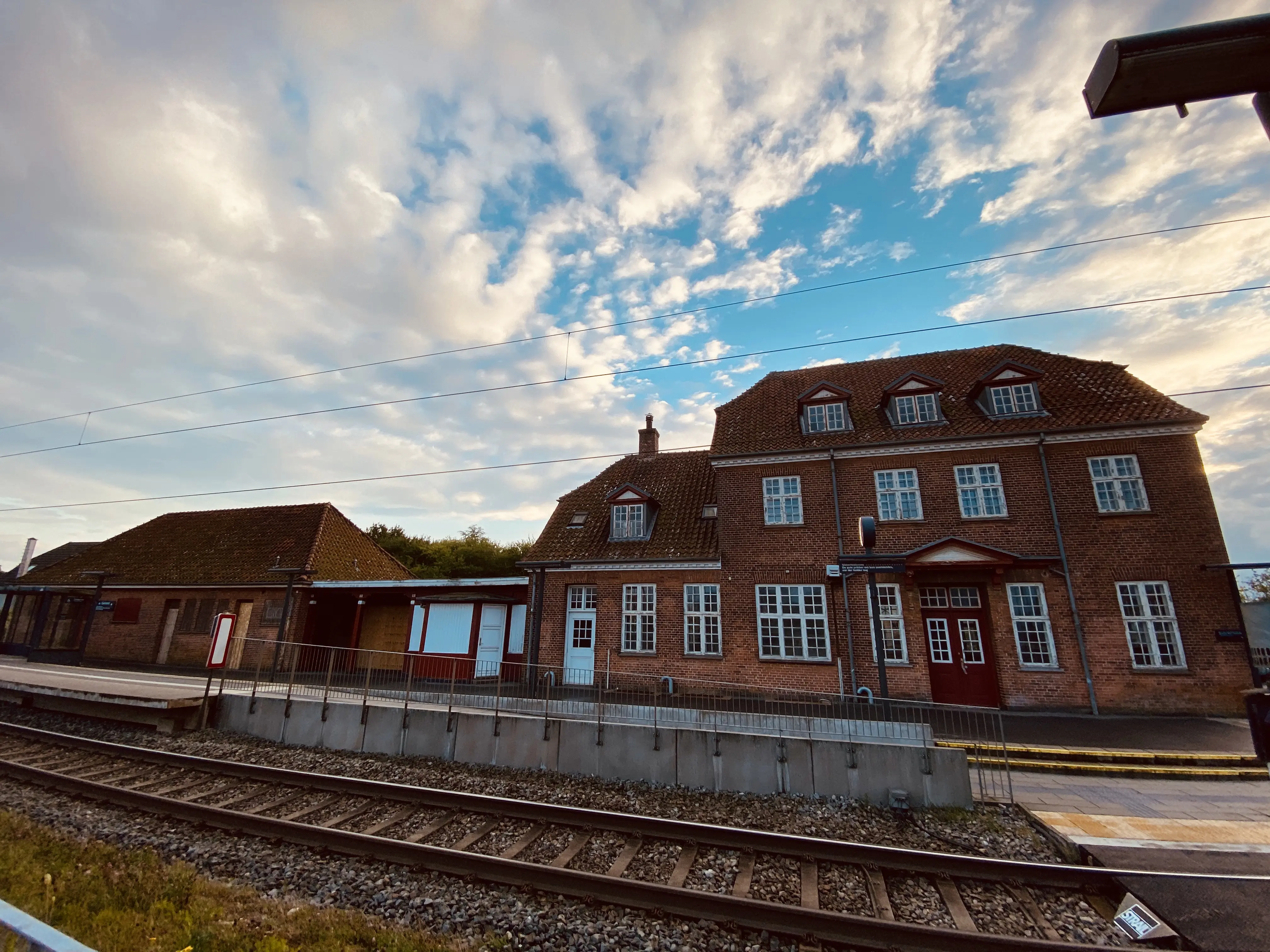 Billede af Gelsted Station.