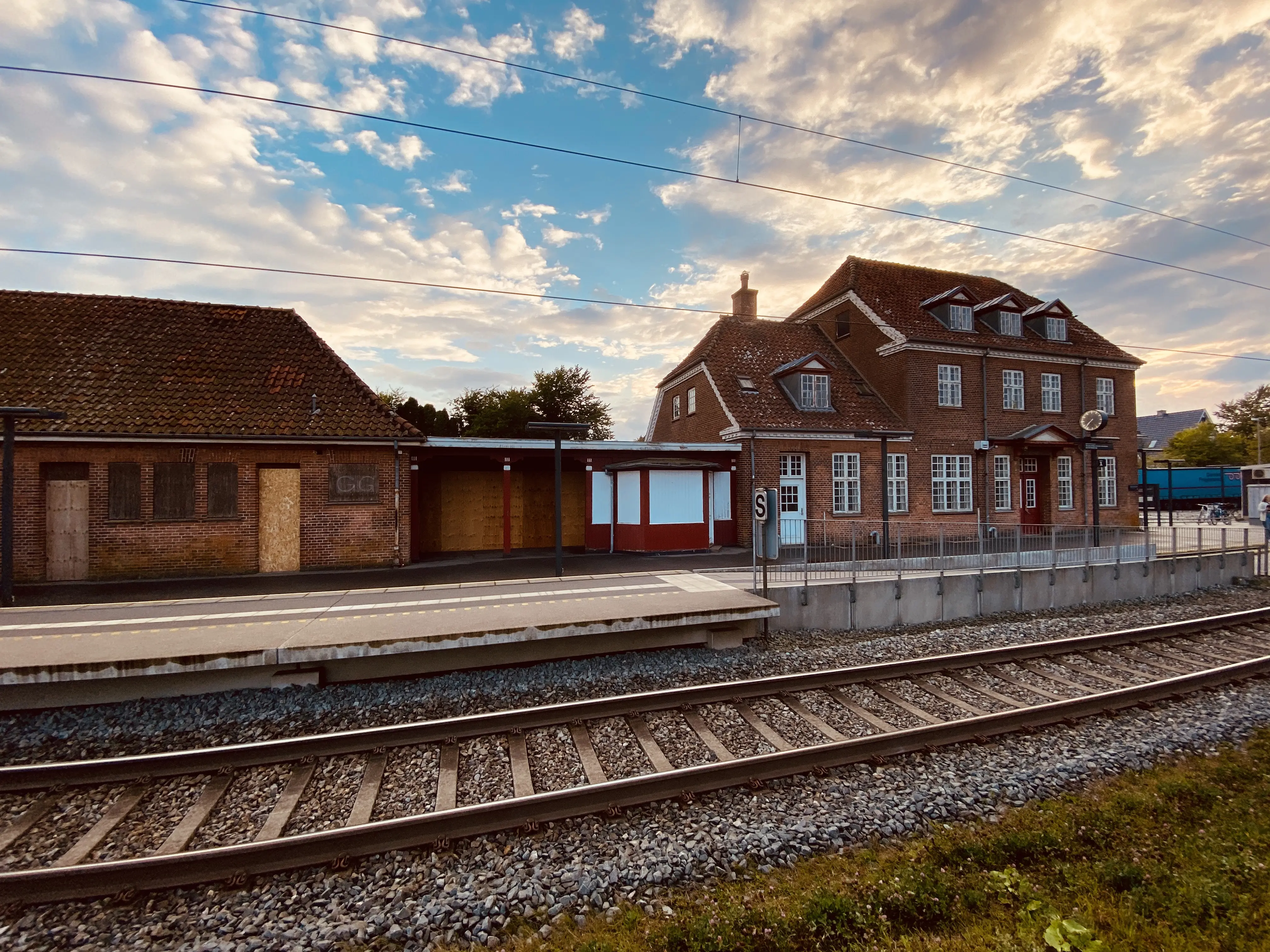 Billede af Gelsted Station.