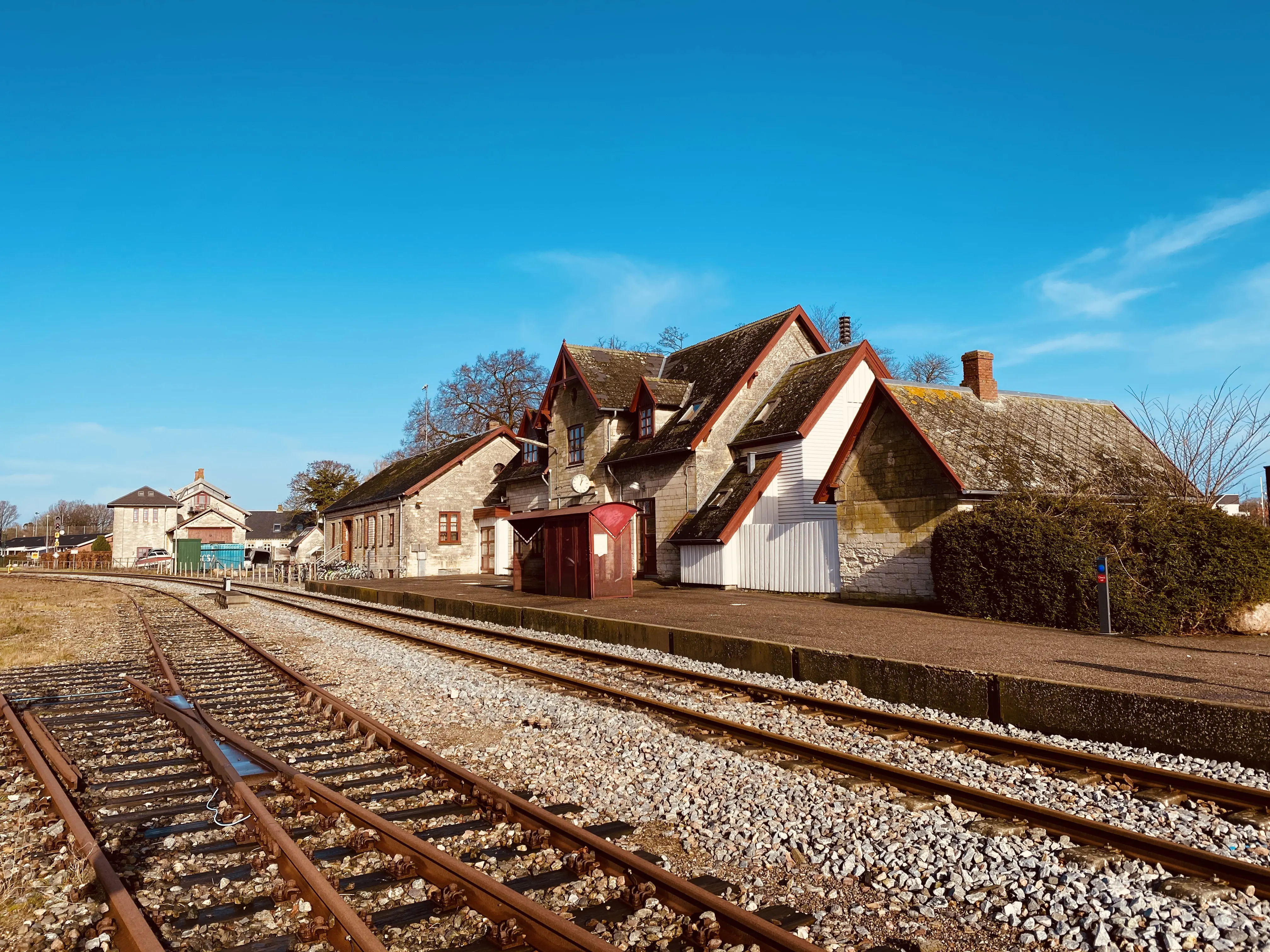 Billede af Rødvig Station.