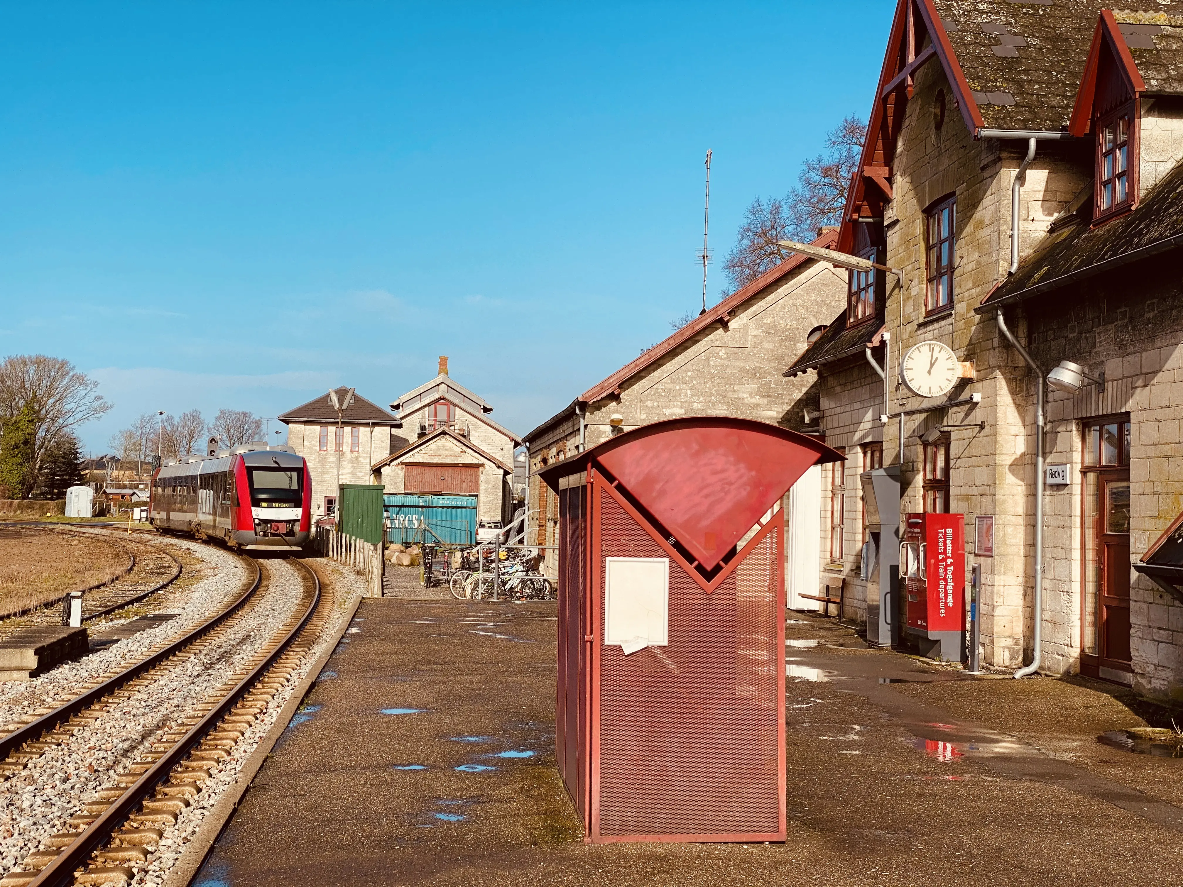Billede af Rødvig Station. Billede af Rødvig Station.