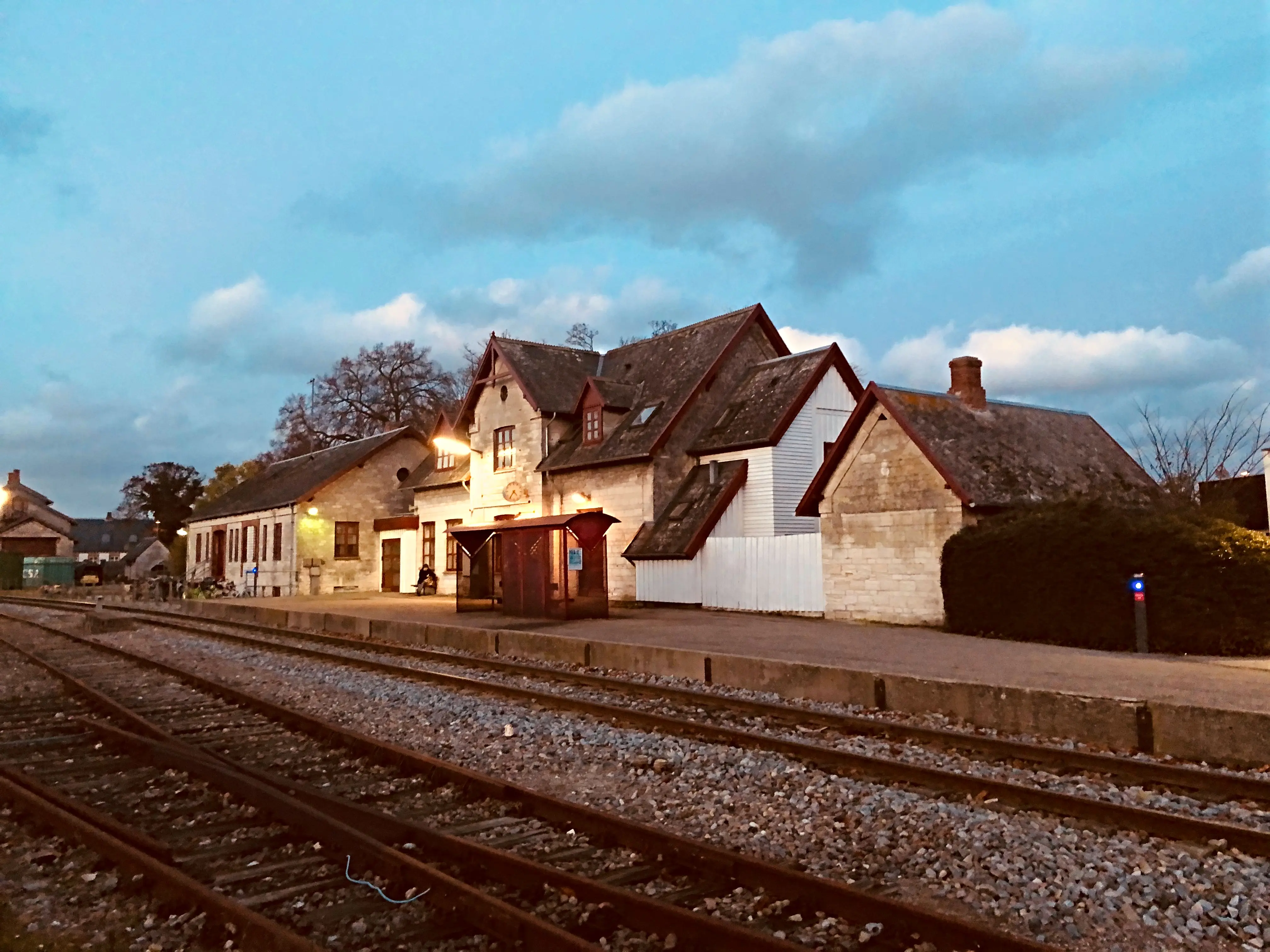 Billede af Rødvig Station. Billede af Rødvig Station.