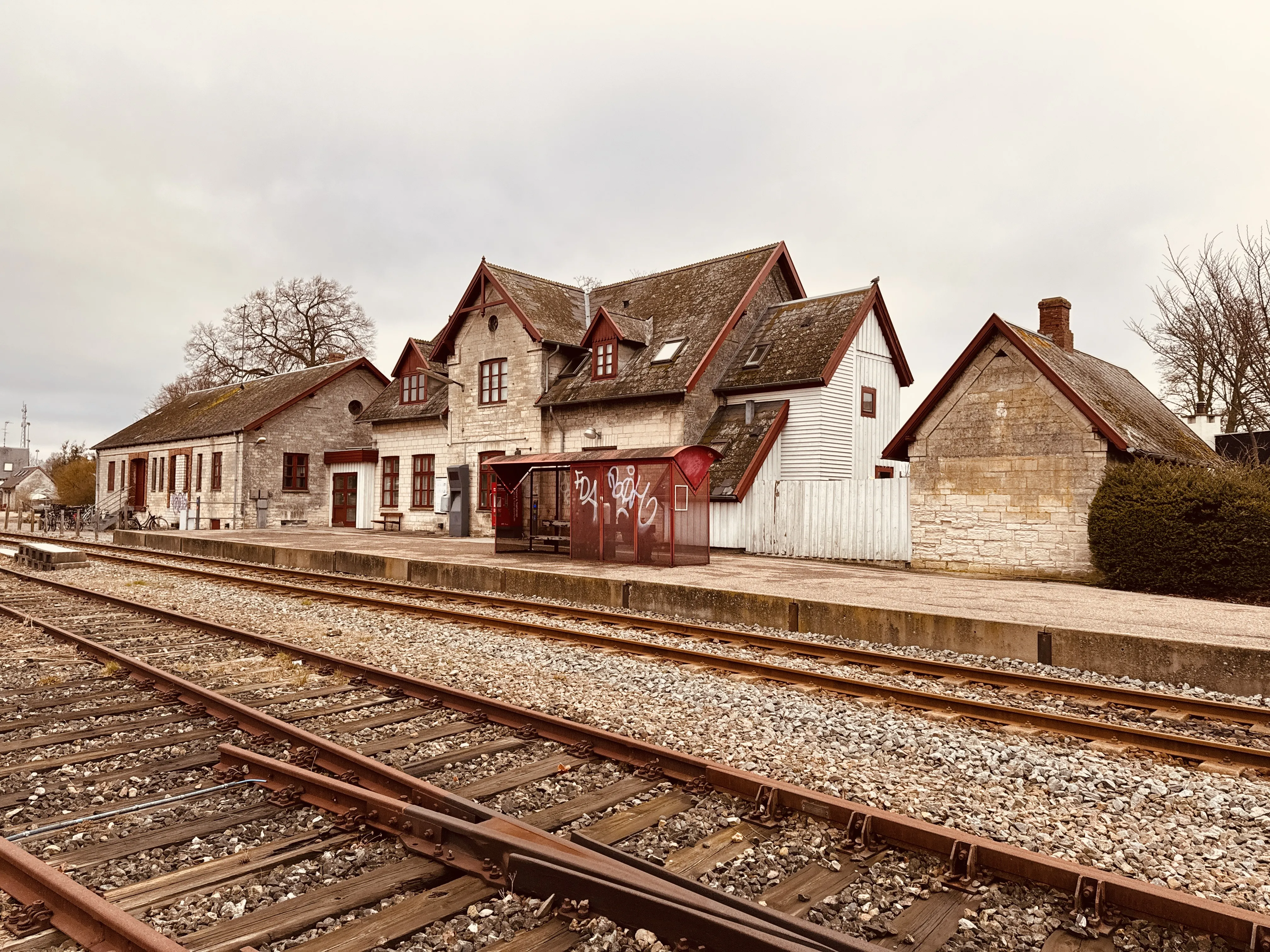 Billede af Rødvig Station.