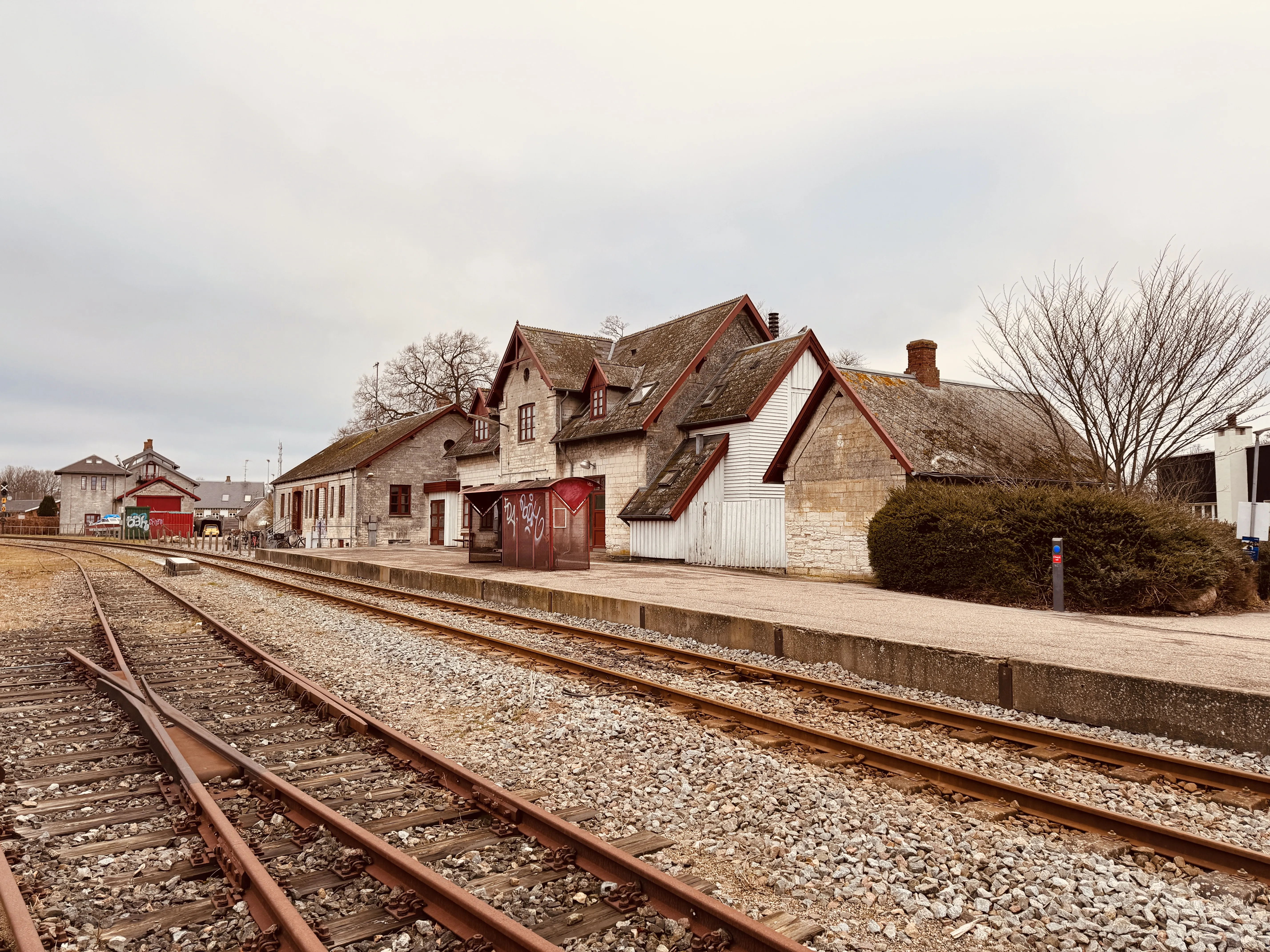 Billede af Rødvig Station.