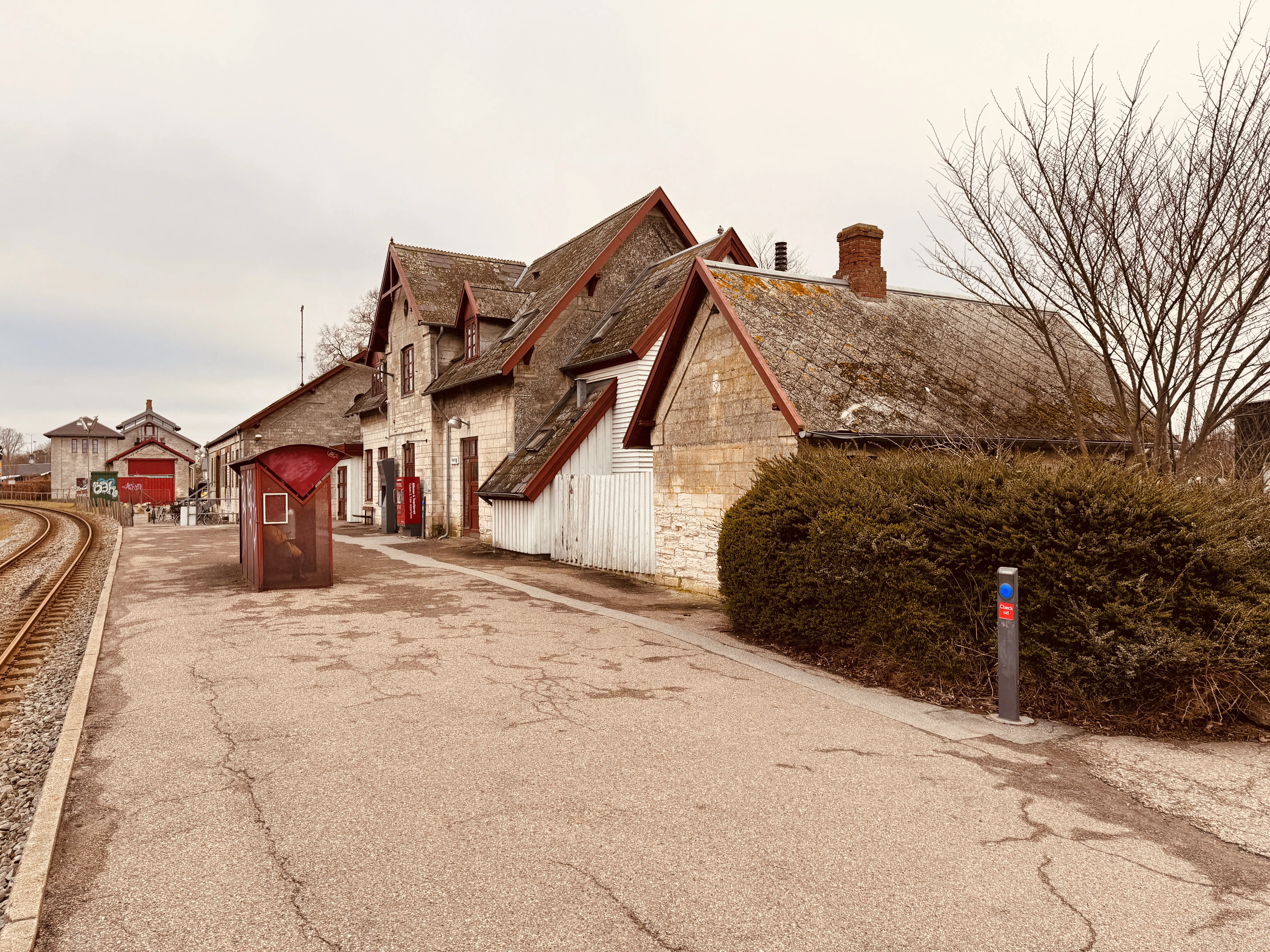 Billede af Rødvig Station.