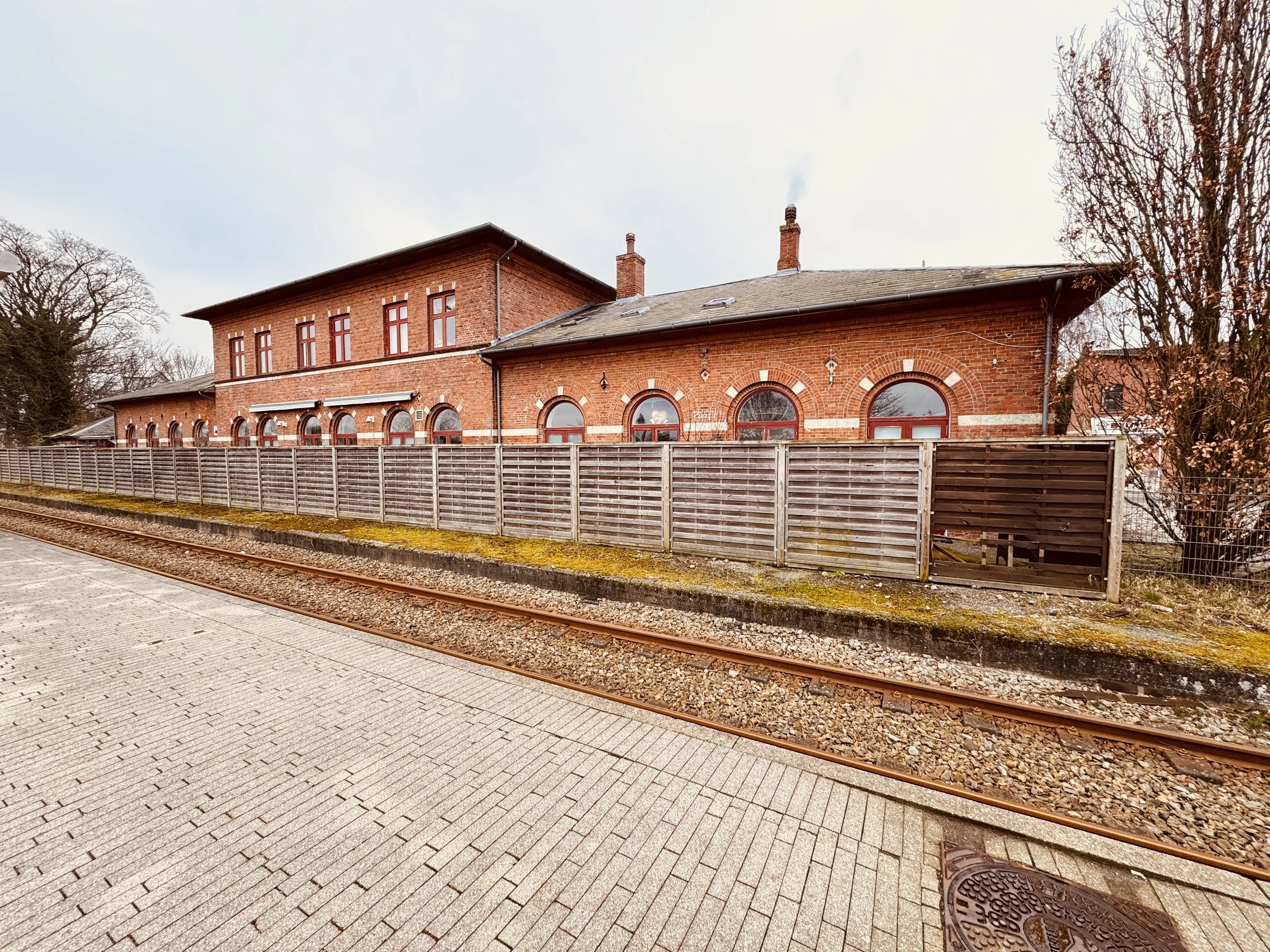 Billede af Store Heddinge Station.