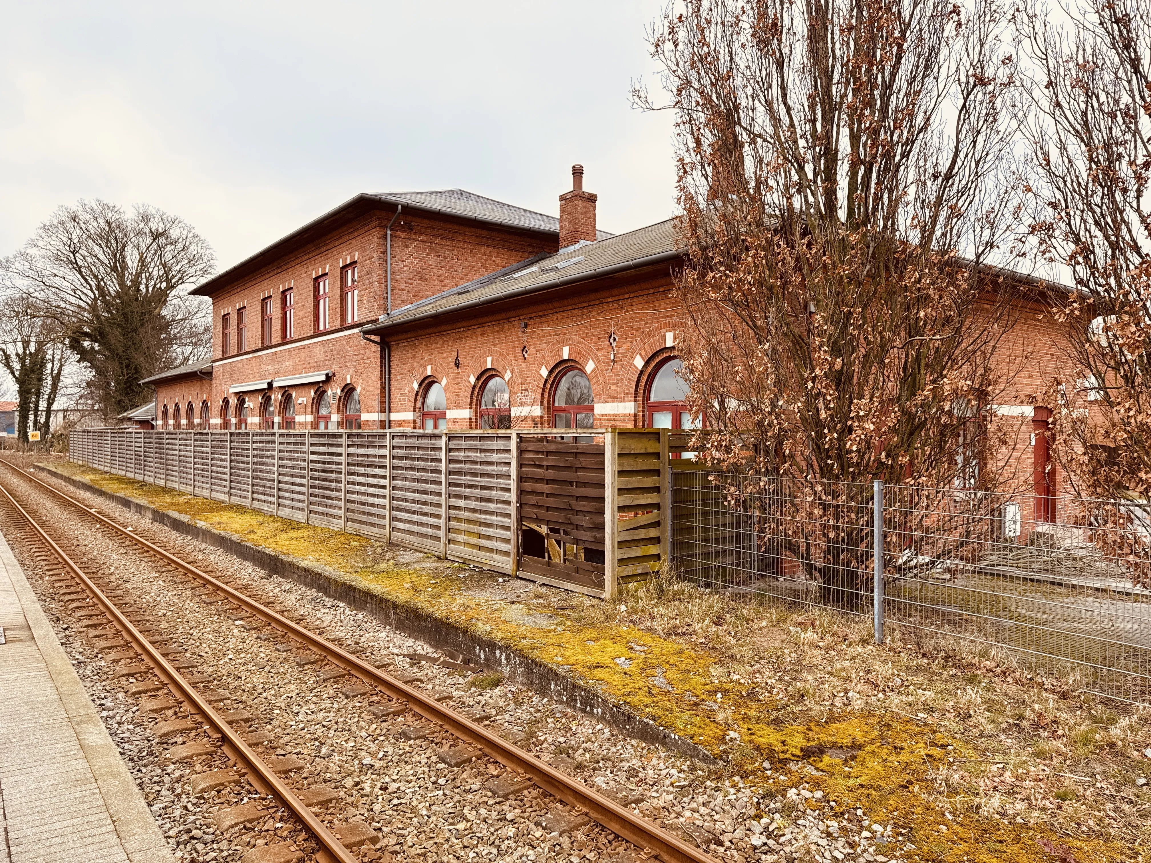 Billede af Store Heddinge Station.