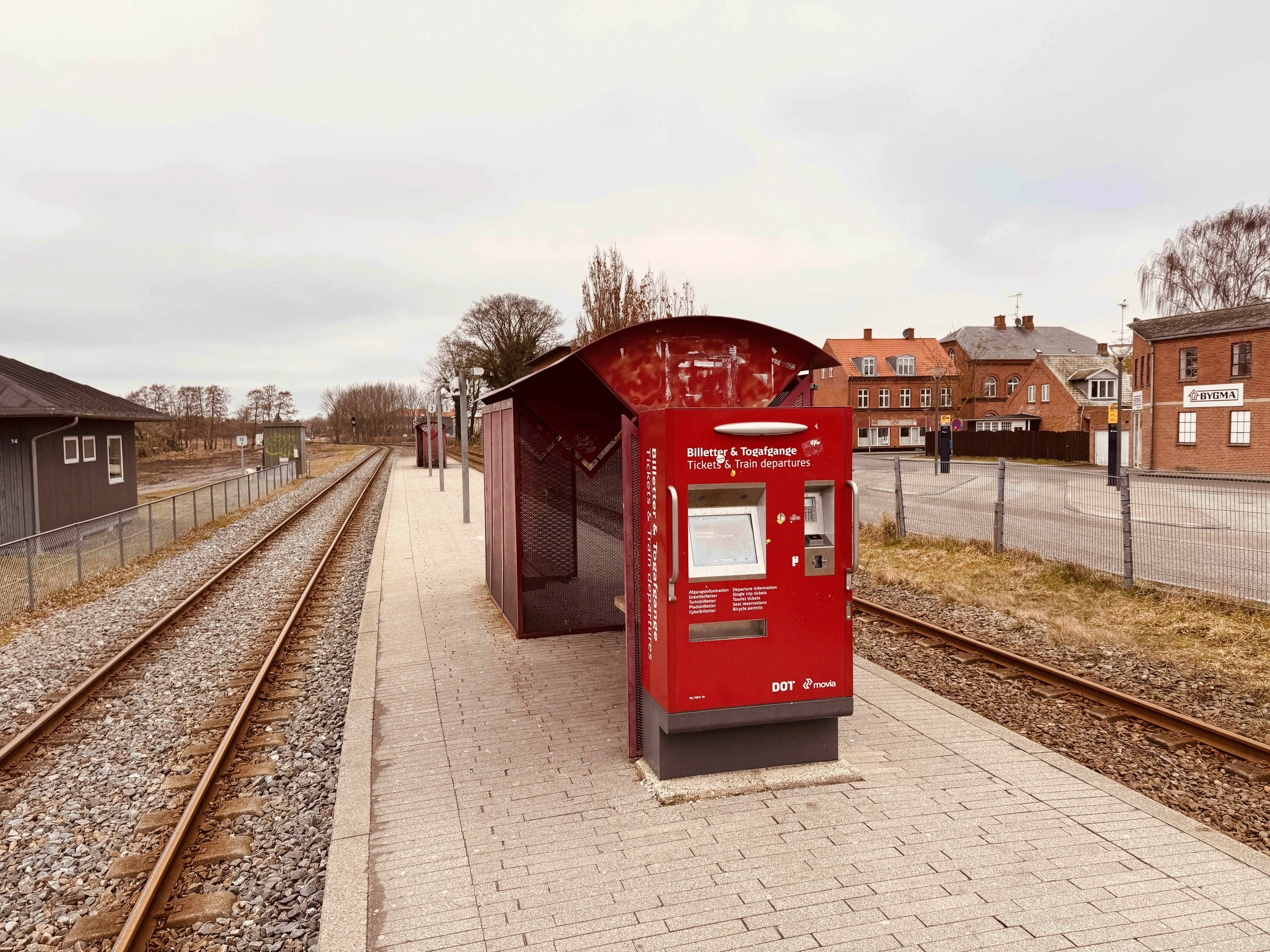 Billede af Store Heddinge Station.