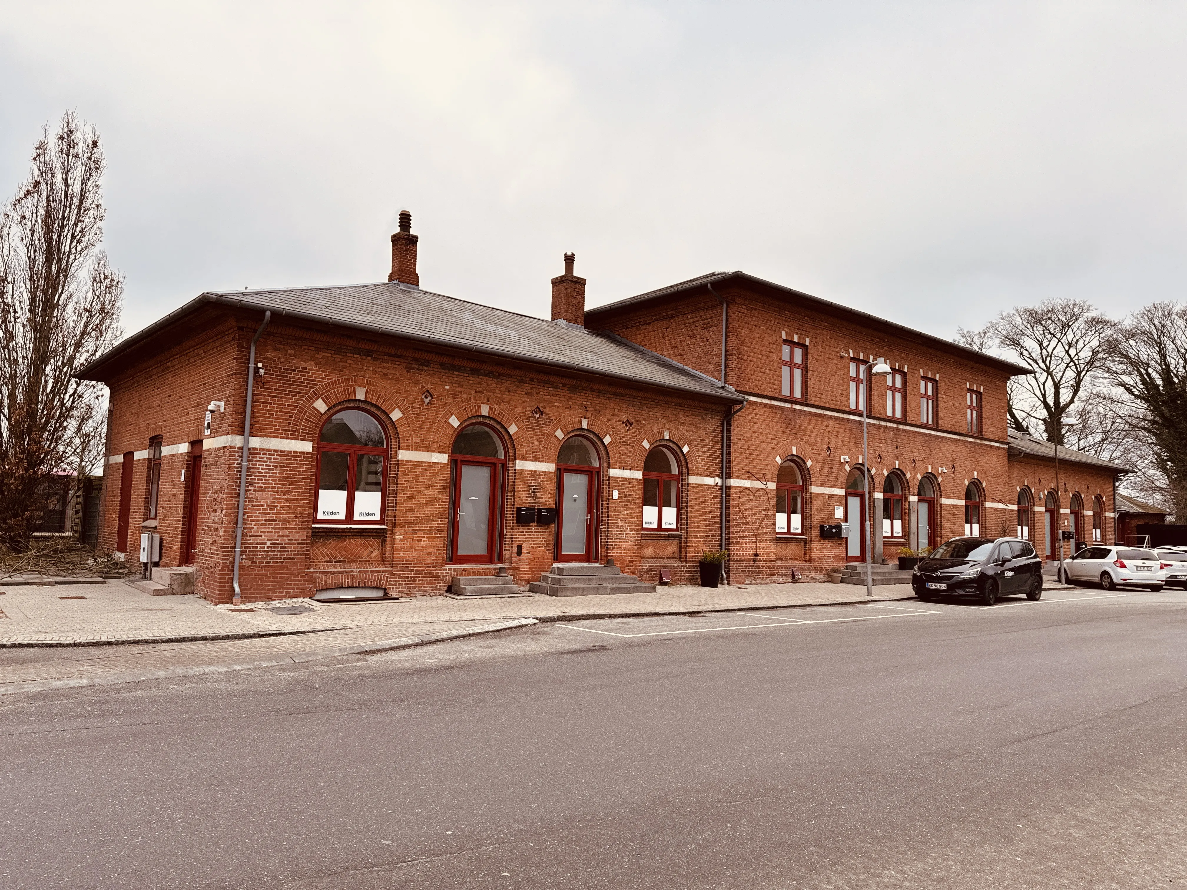 Billede af Store Heddinge Station.