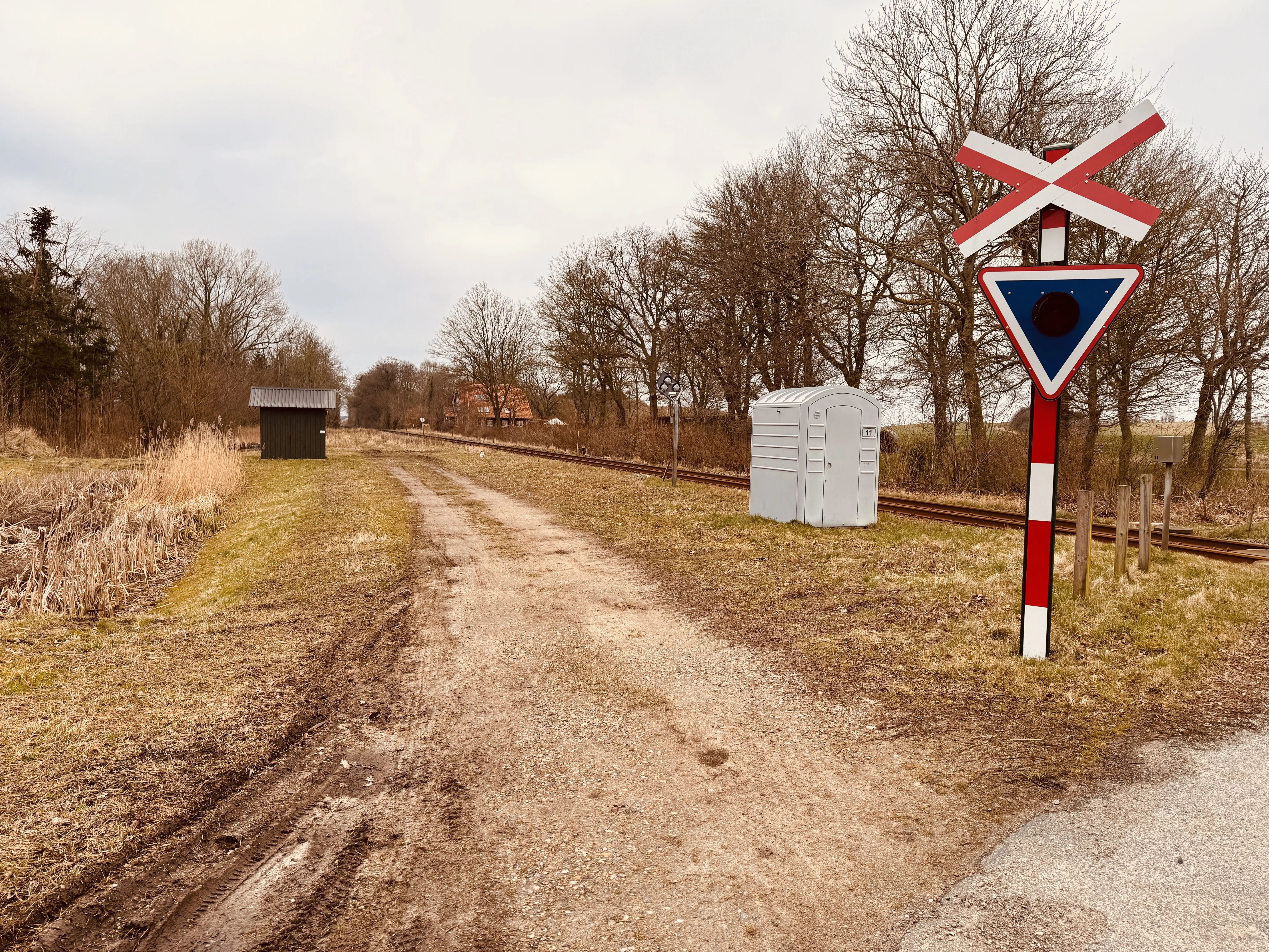 Billede af Kulby Trinbræt - Trinbræt er nedrevet, men Kulby Trinbræt har ligget her.