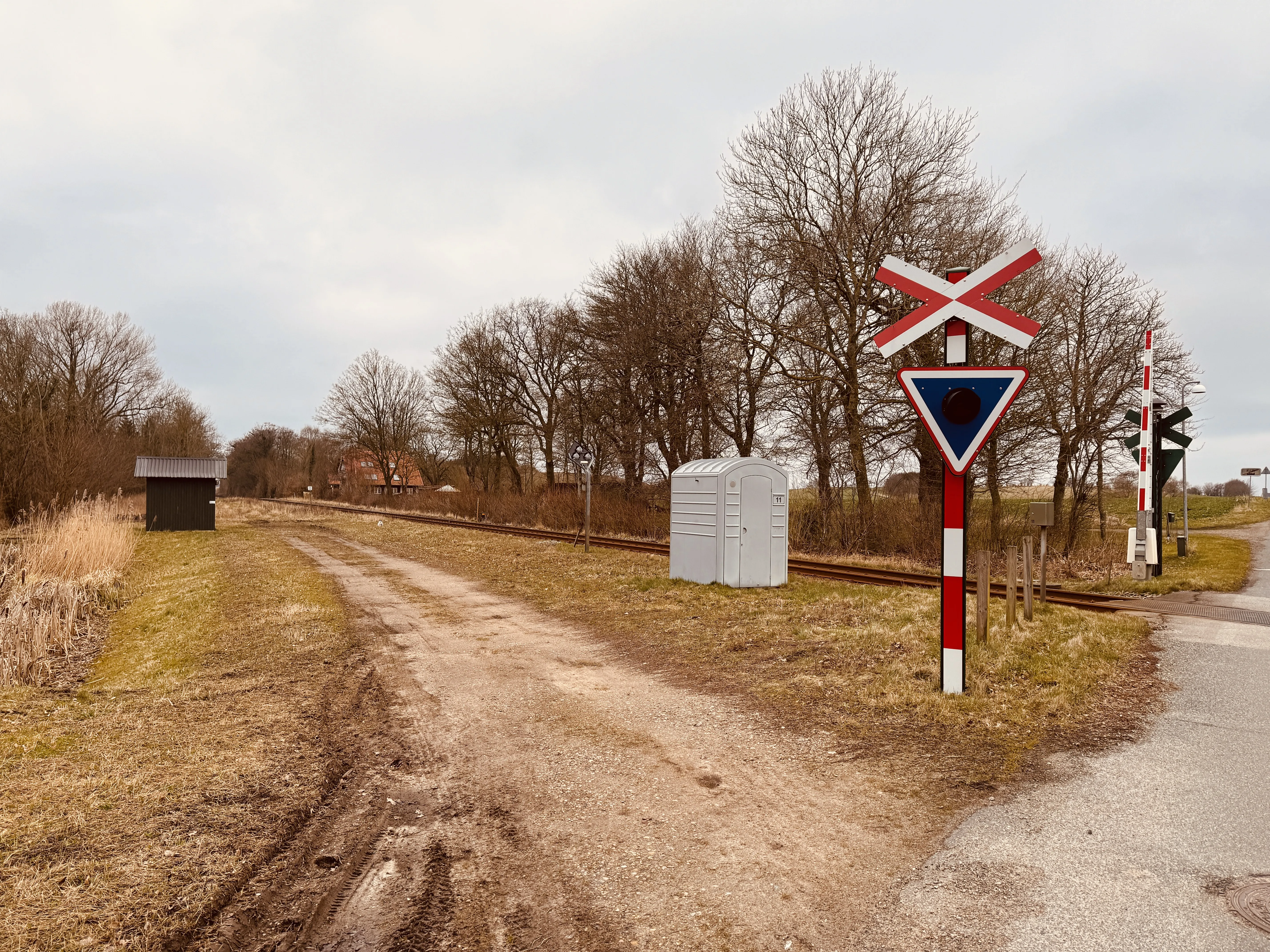 Billede af Kulby Trinbræt - Trinbræt er nedrevet, men Kulby Trinbræt har ligget her.