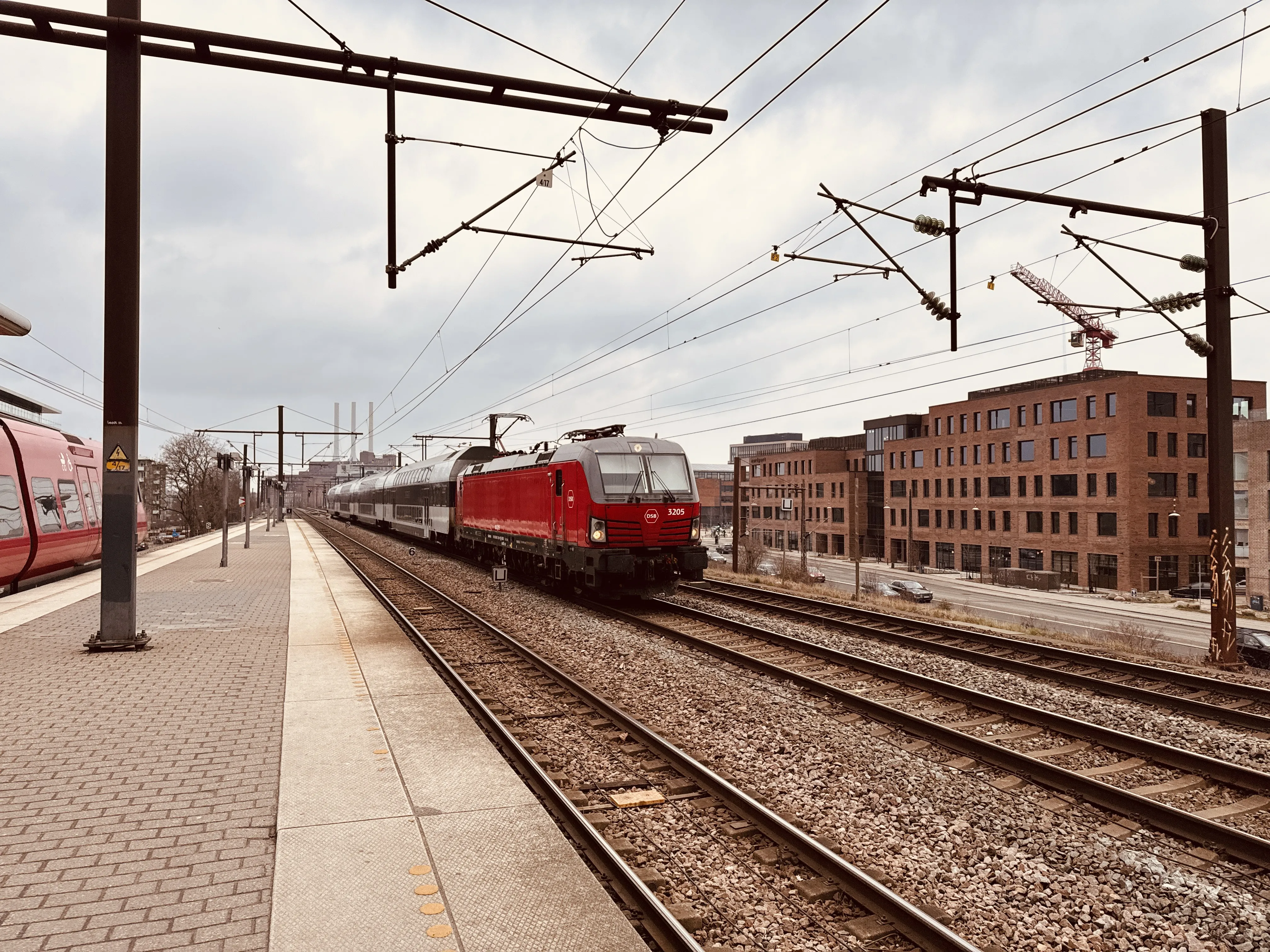 Billede af DSB EB 3205 fotograferet ud for Nordhavn S-togstrinbræt. Billede af DSB EB 3205 fotograferet ud for Nordhavn S-togstrinbræt.