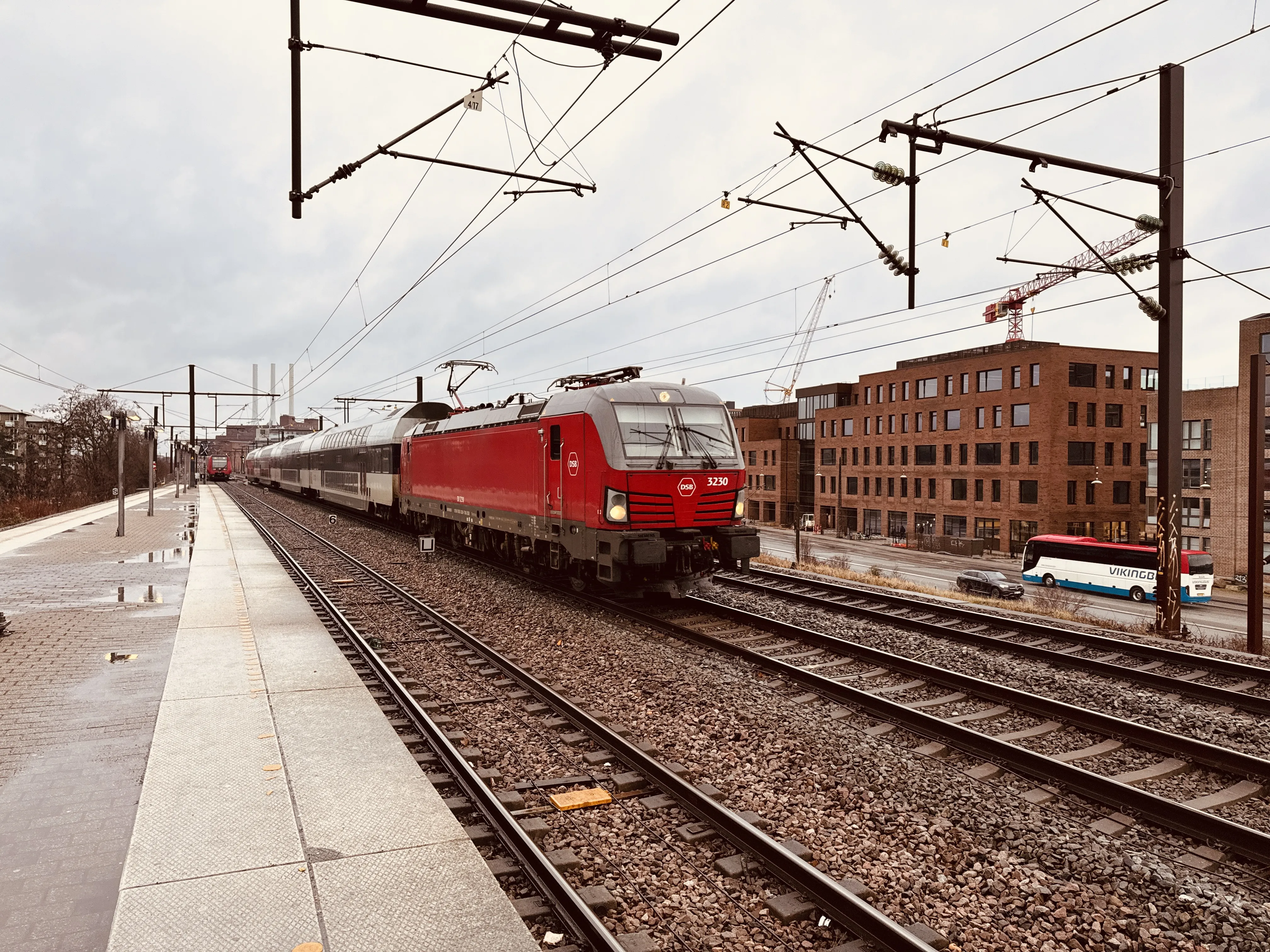 Billede af DSB EB 3230 fotograferet ud for Nordhavn S-togstrinbræt. Billede af DSB EB 3230 fotograferet ud for Nordhavn S-togstrinbræt.