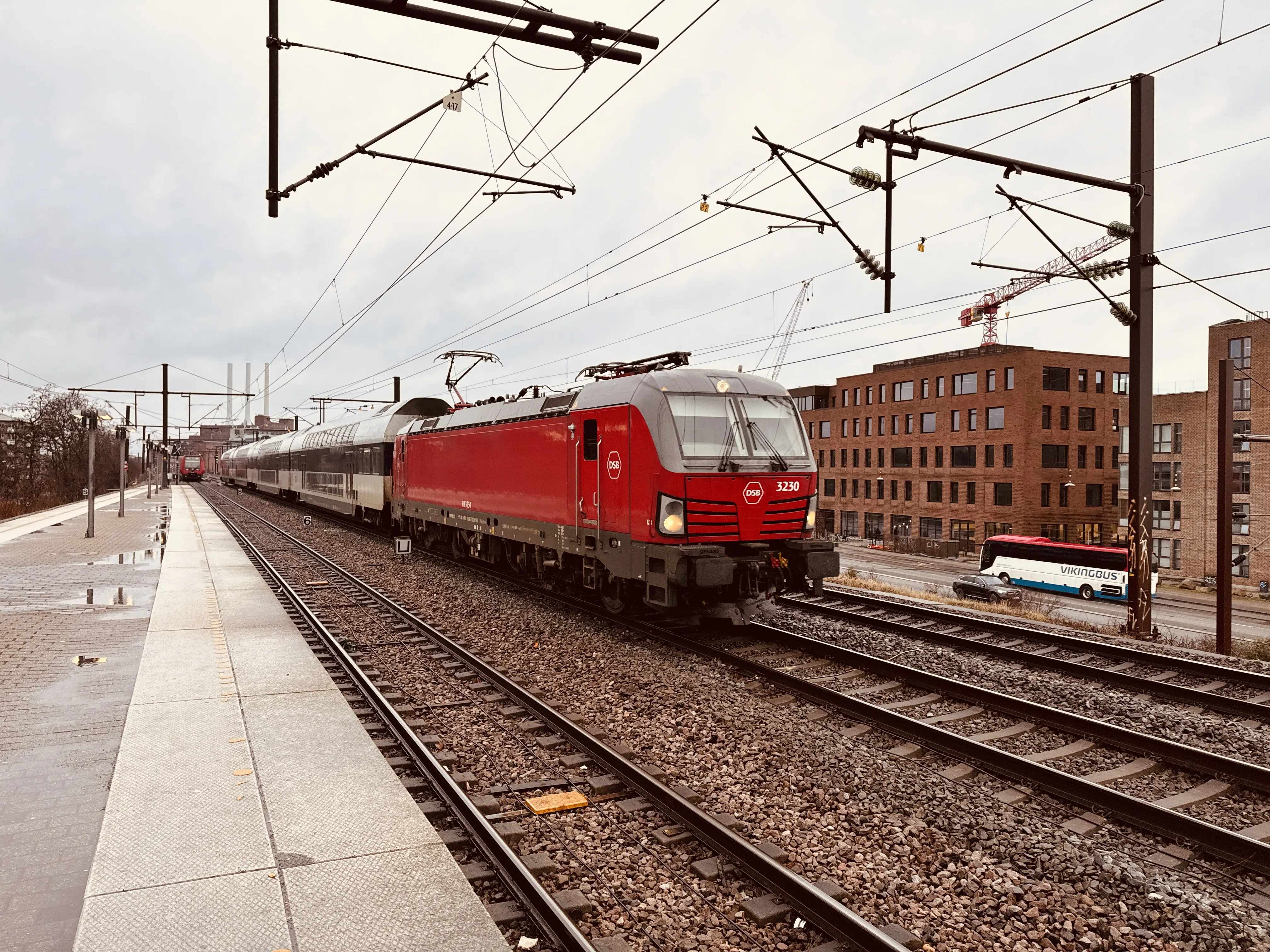 Billede af DSB EB 3230 fotograferet ud for Nordhavn S-togstrinbræt. Billede af DSB EB 3230 fotograferet ud for Nordhavn S-togstrinbræt.