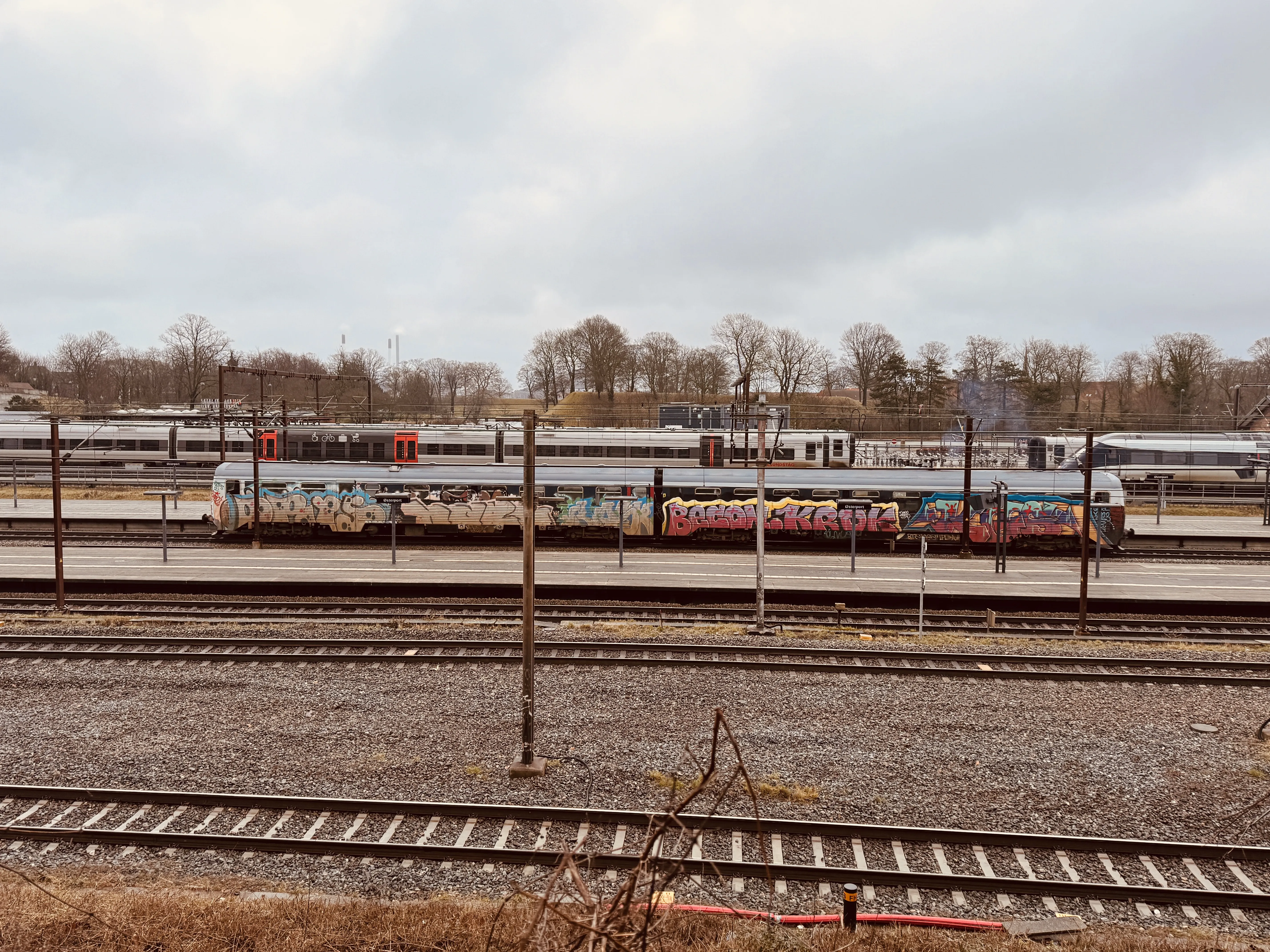 Billede af CRSA MR 4062, tidligere DSB MR 4062 fotograferet ud for Østerport Station.