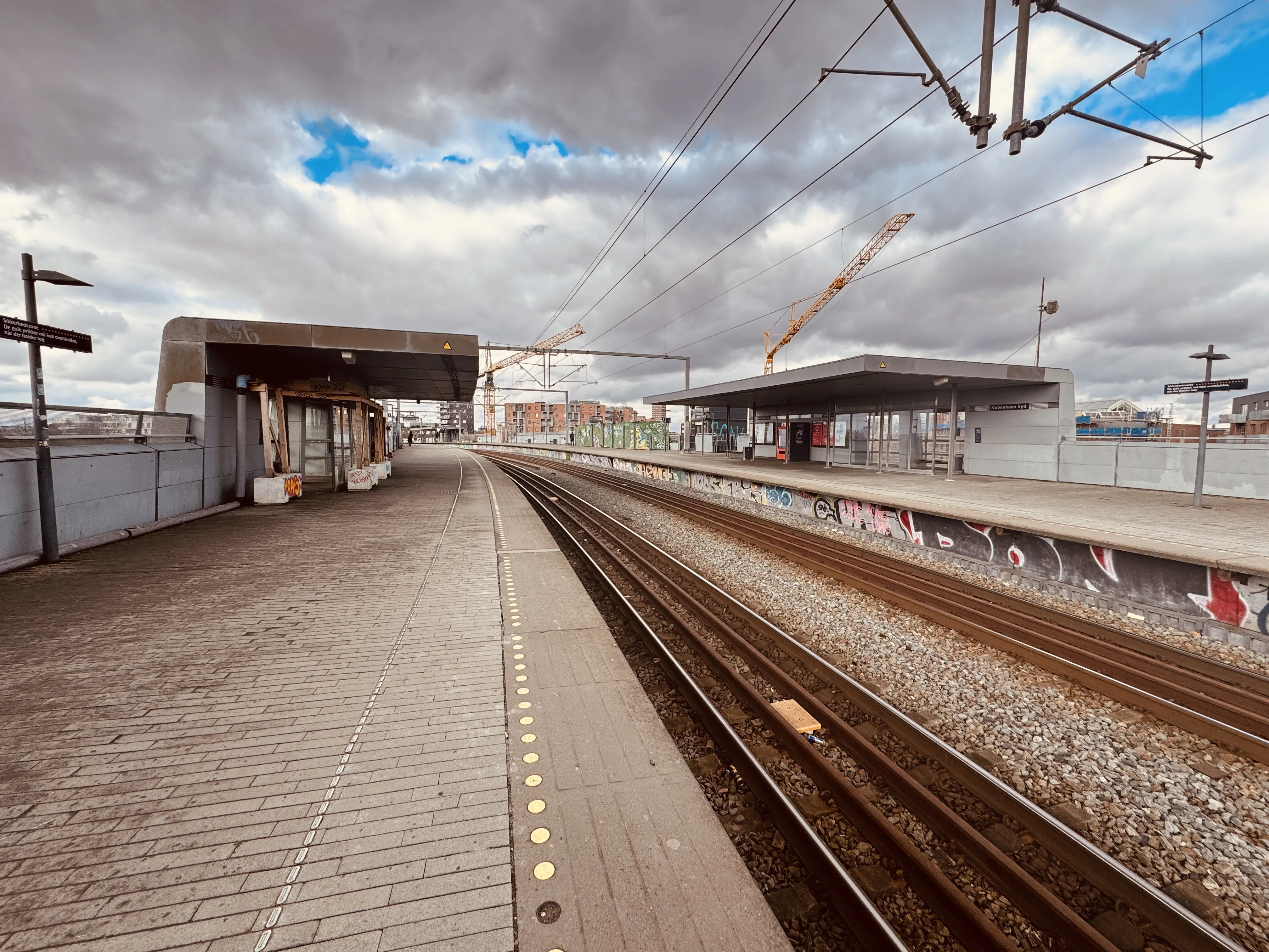 Billede af København Syd Trinbræt.