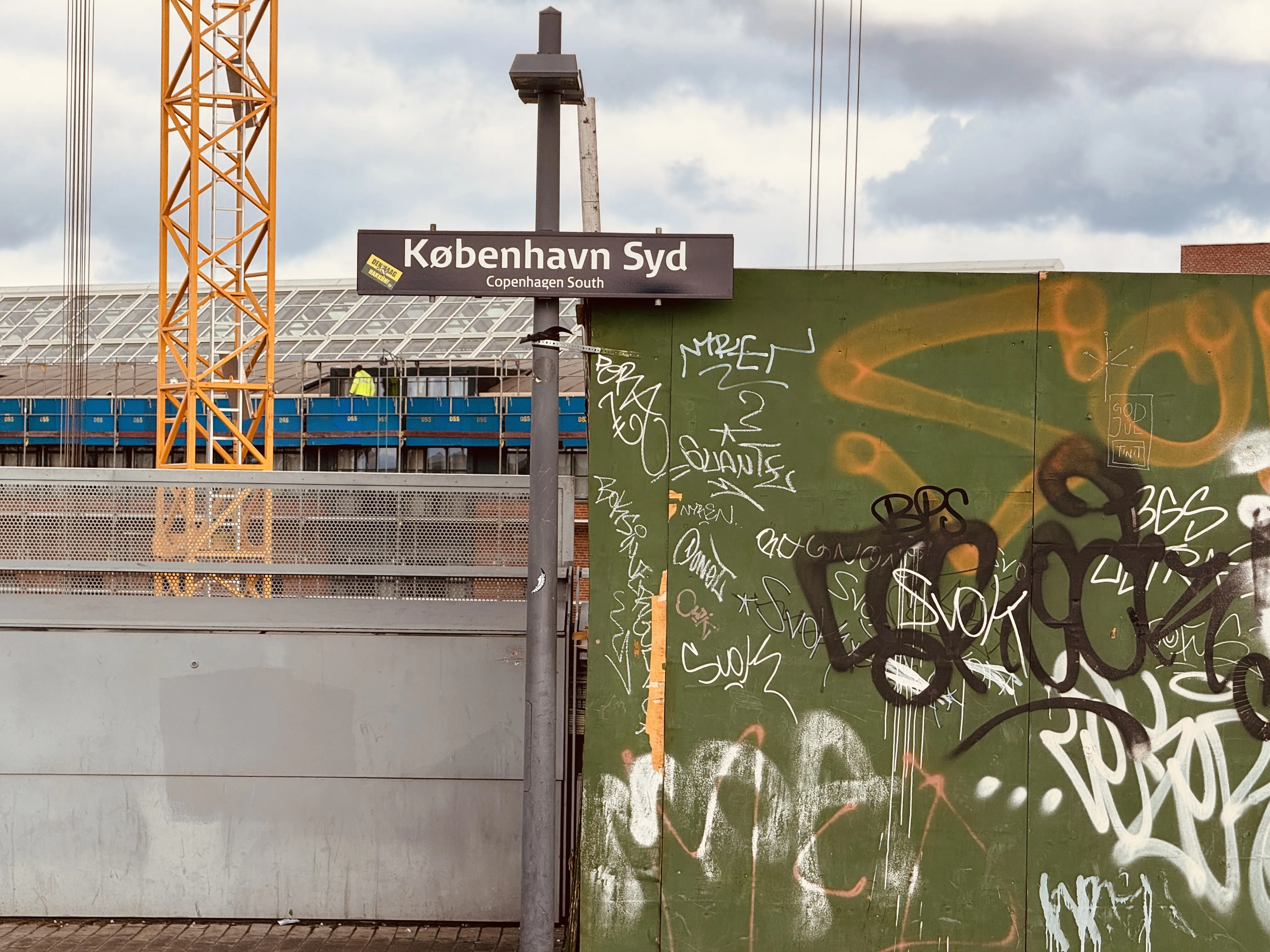 Billede af København Syd Trinbræt.