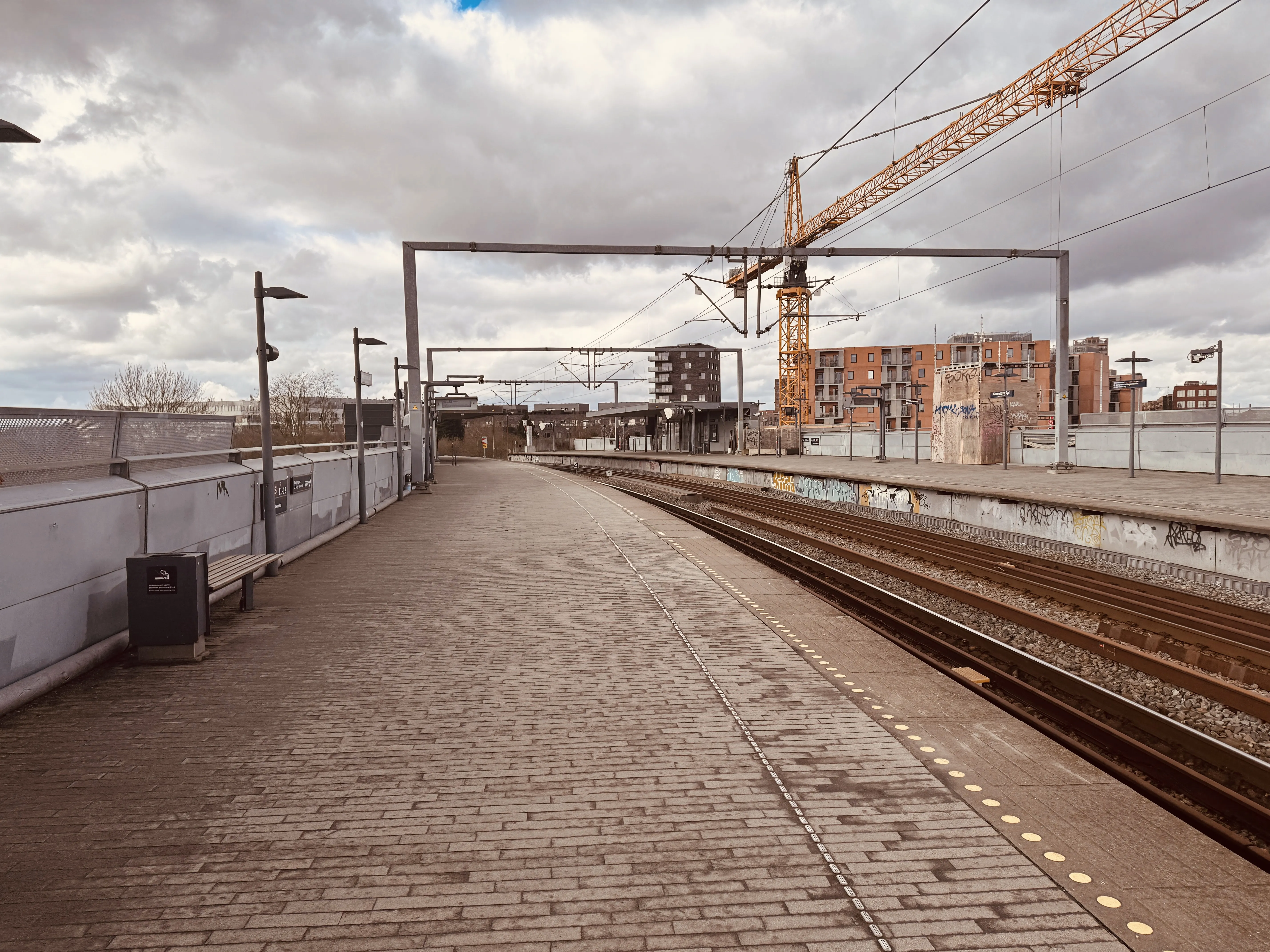 Billede af København Syd Trinbræt.