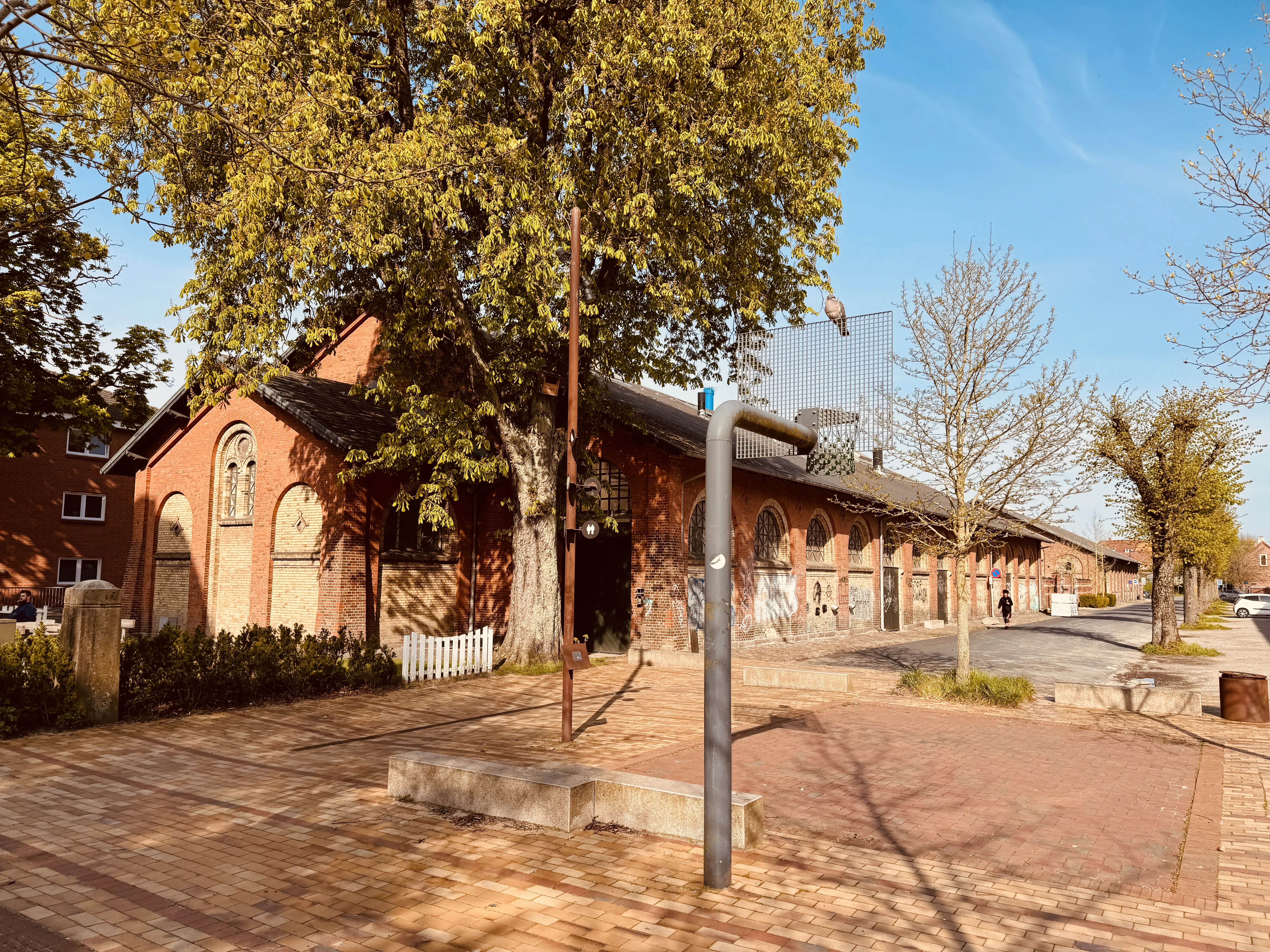 Billede af den nedlagte Triangel fabrik i Odense. Billede af den nedlagte Triangel fabrik i Odense.