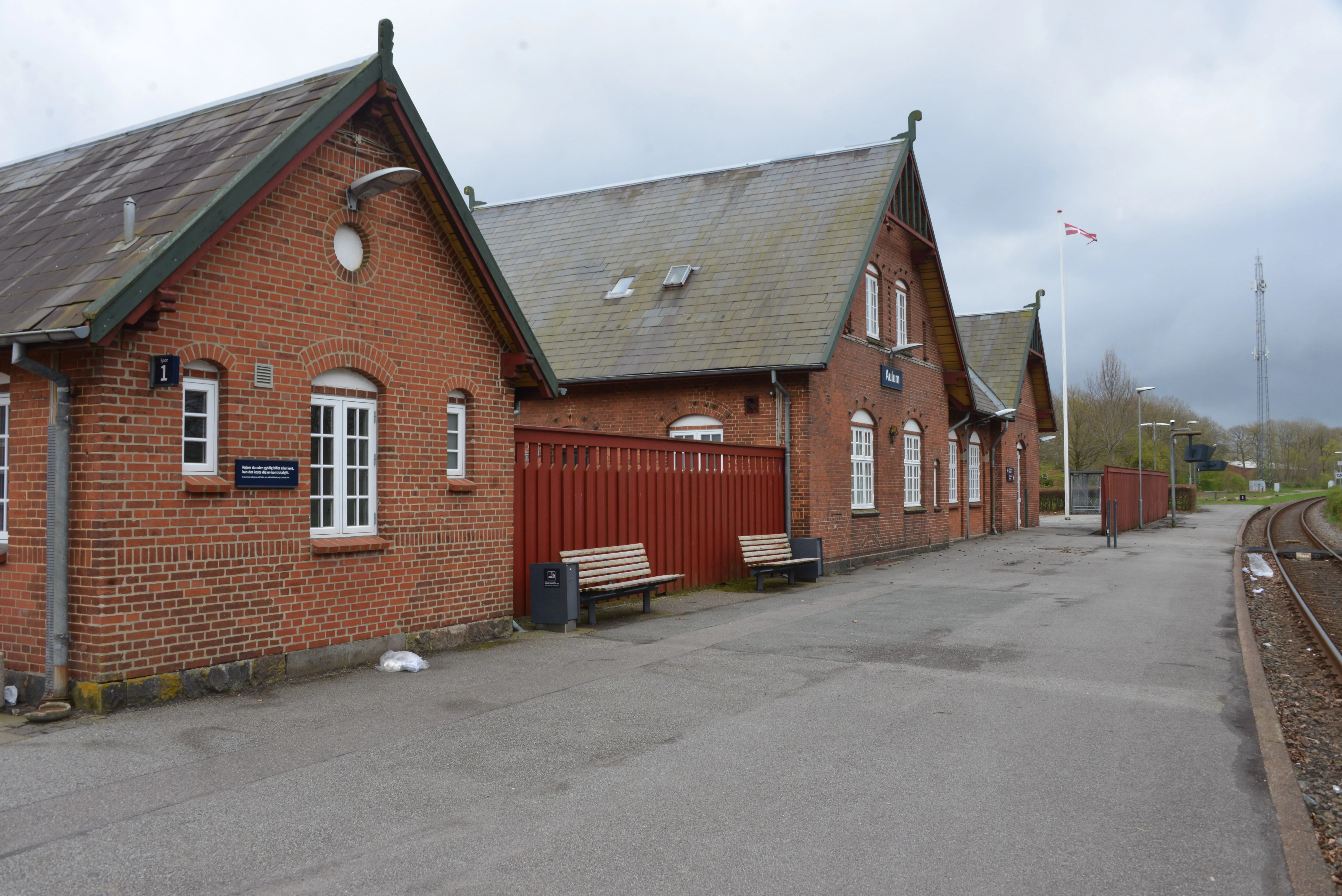 Billede af Aulum Station. Billede af Aulum Station.