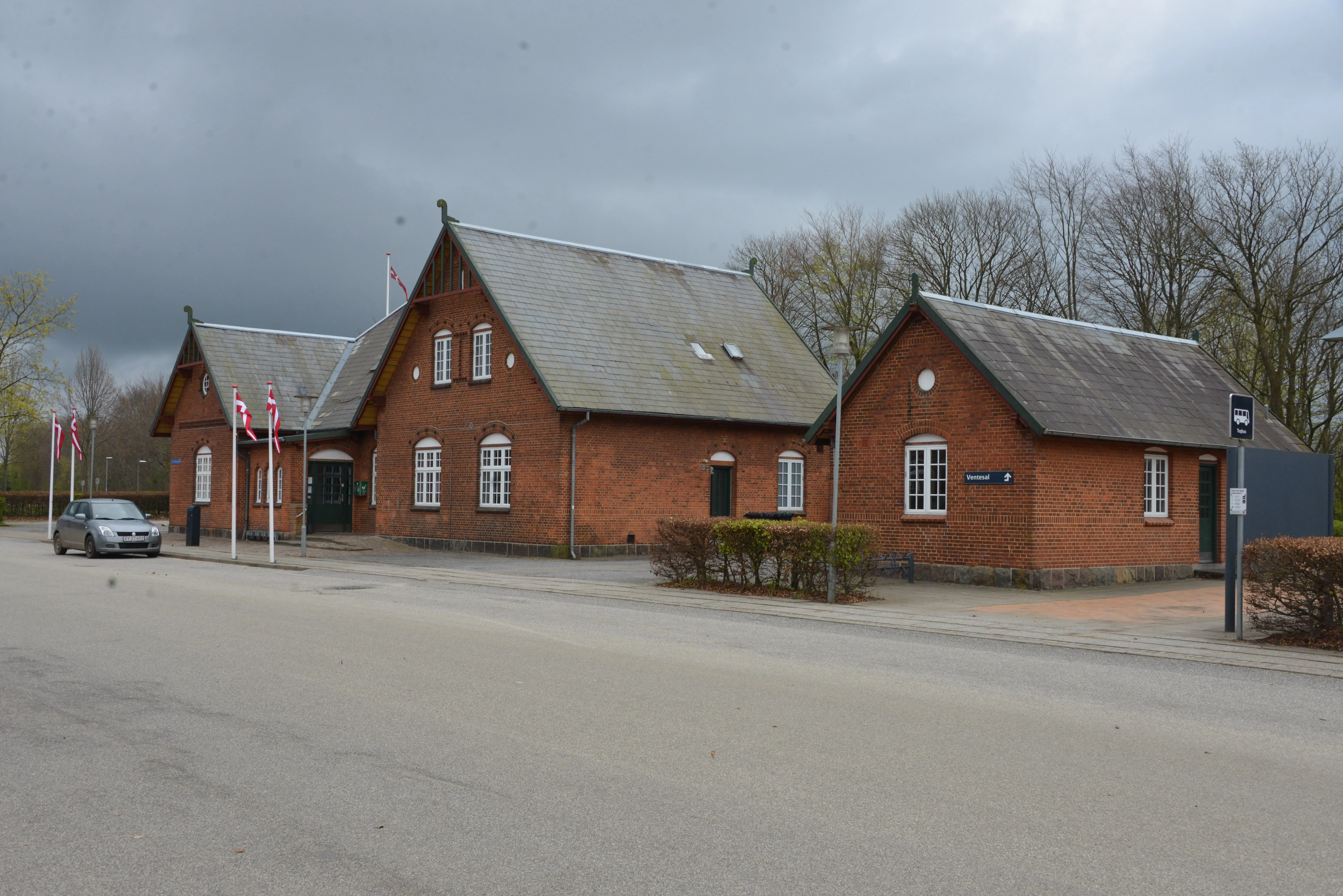 Billede af Aulum Station.