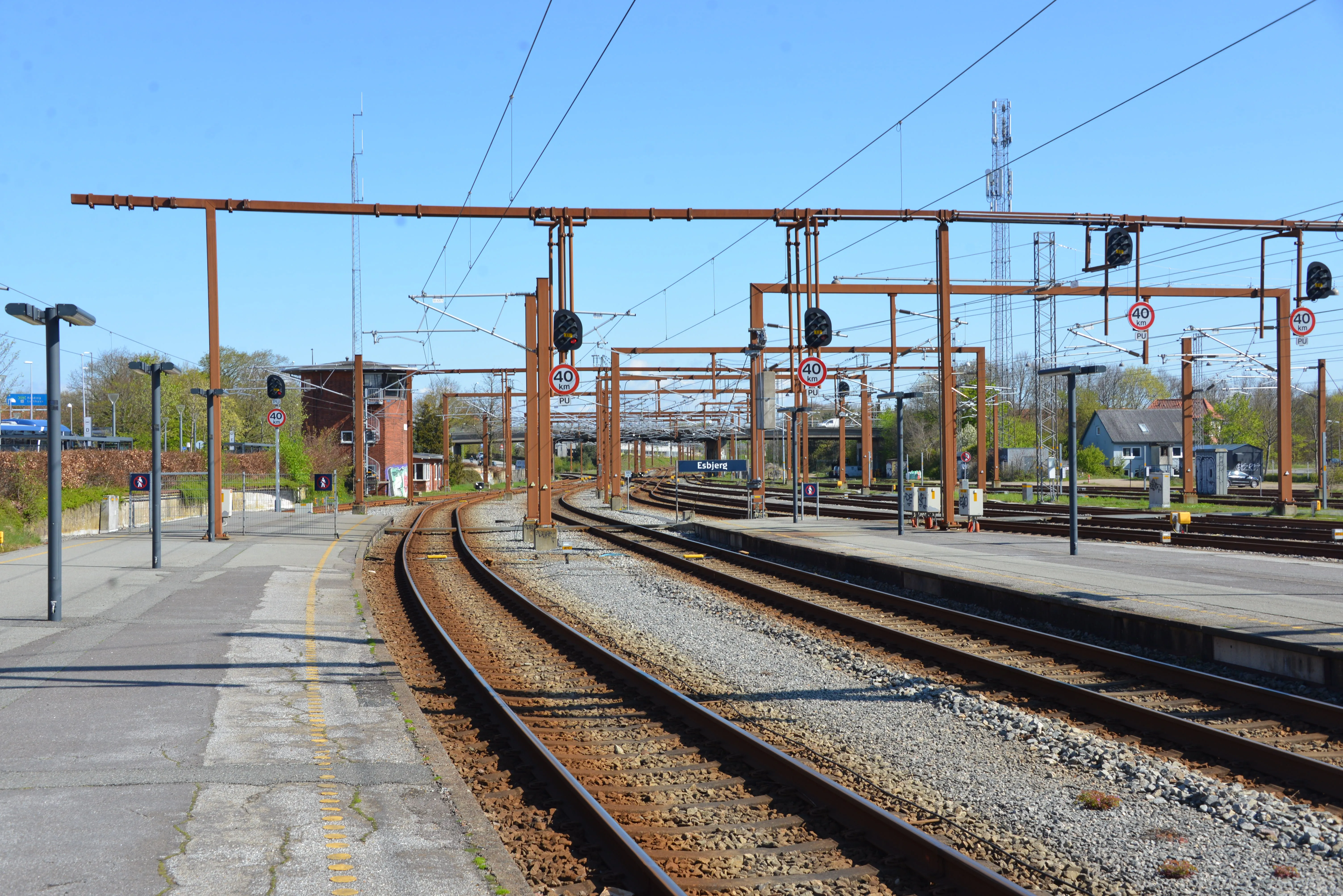 Billede af Esbjerg Station.