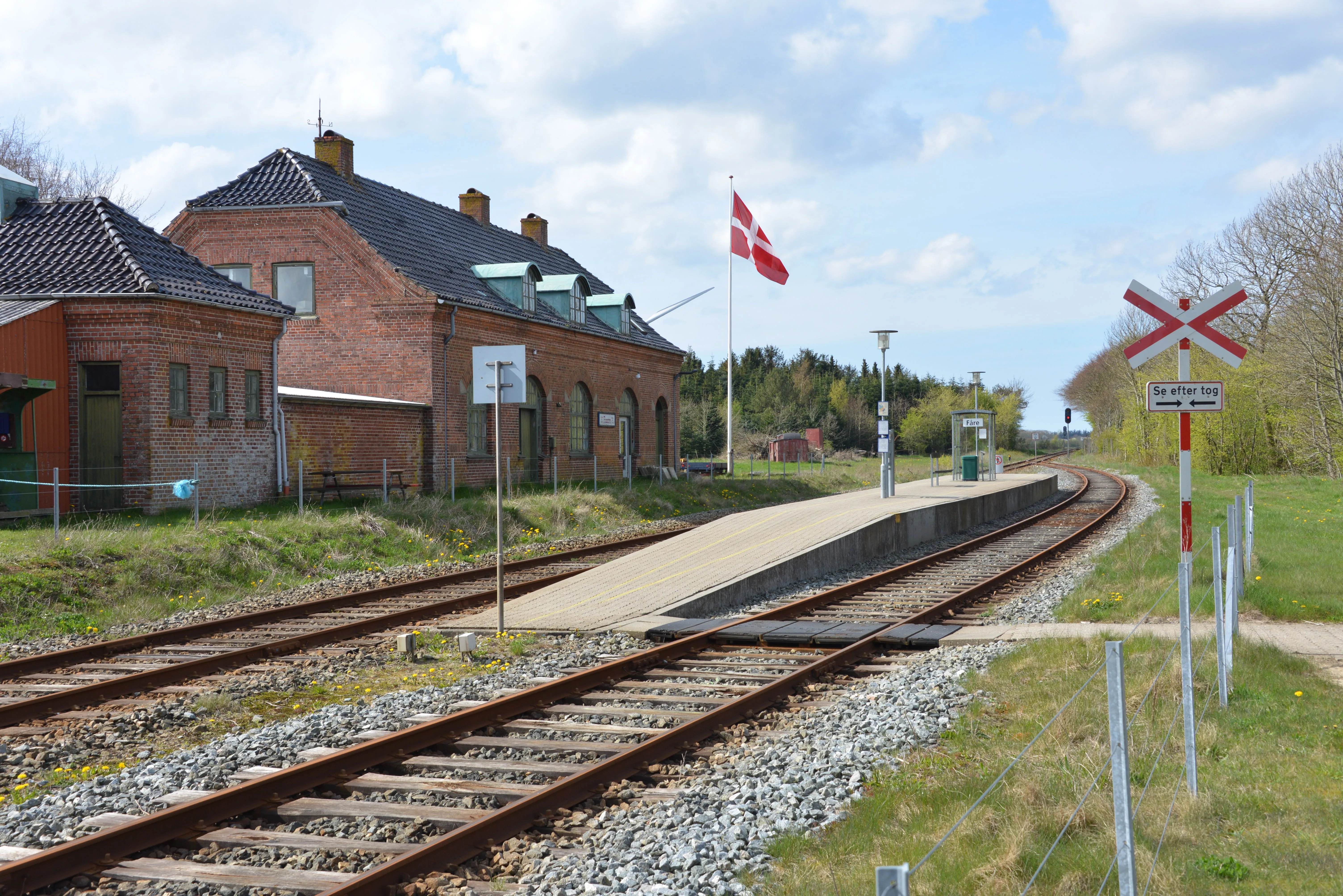 Billede af Fåre Station. Billede af Fåre Station.