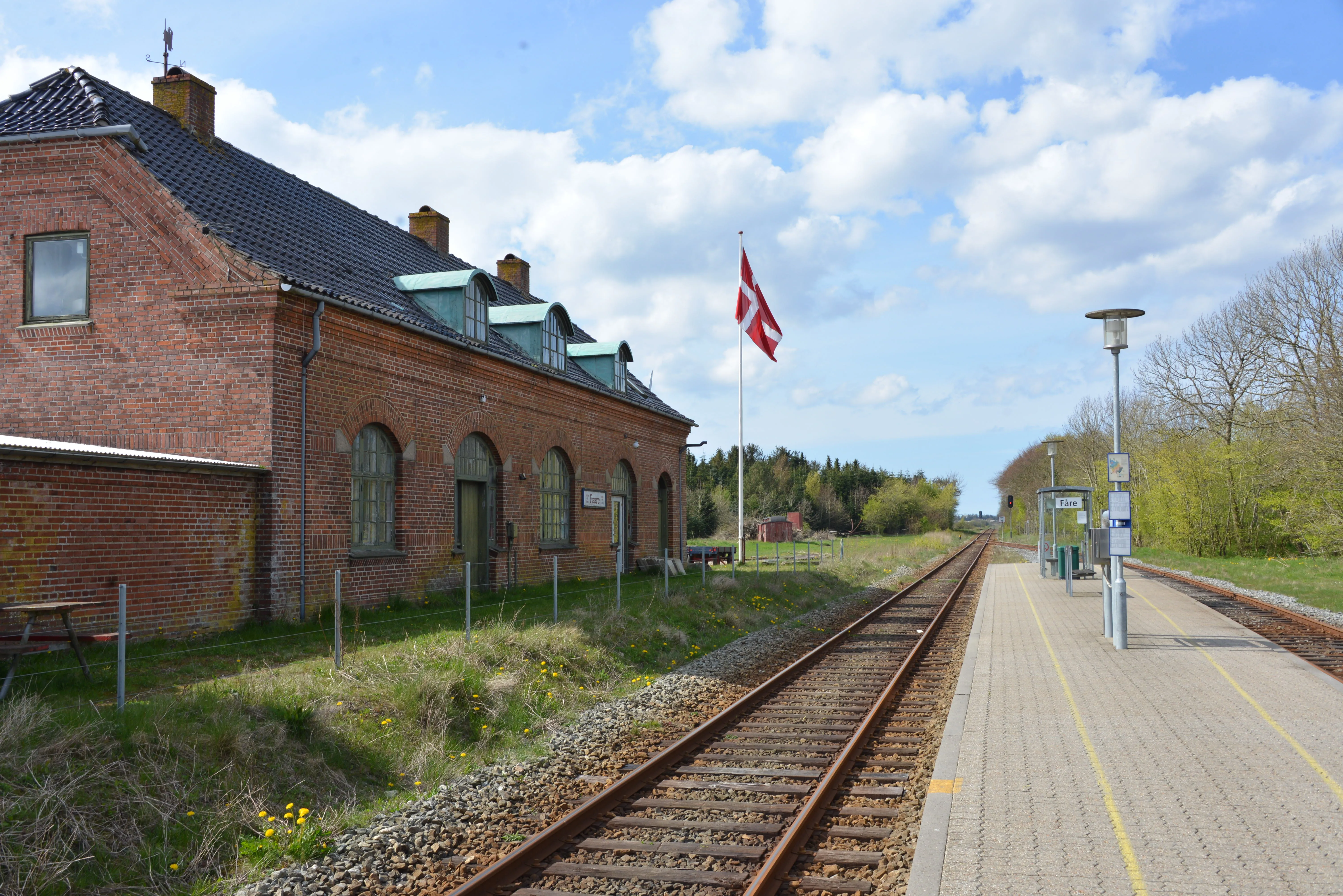Billede af Fåre Station. Billede af Fåre Station.