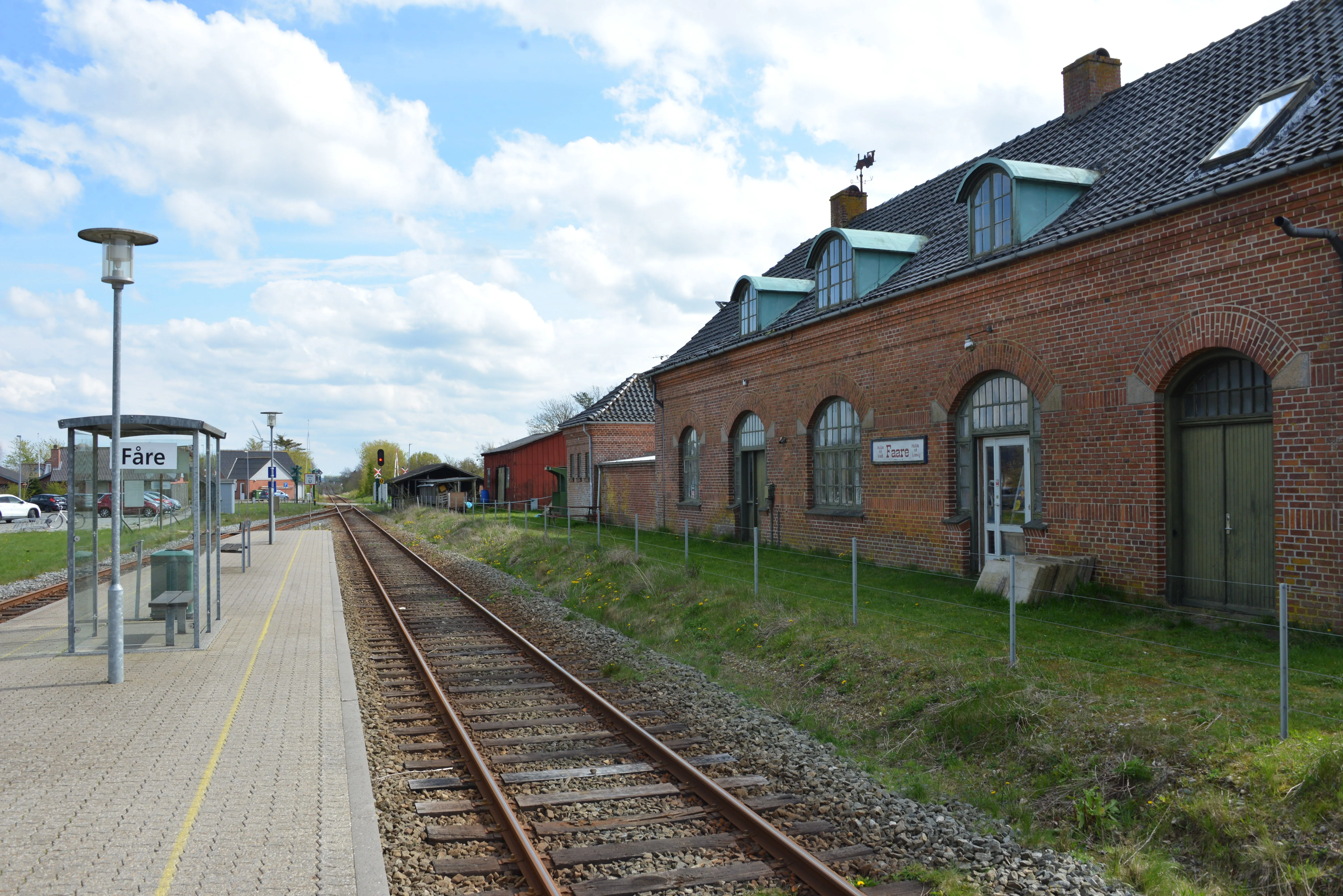 Billede af Fåre Station.