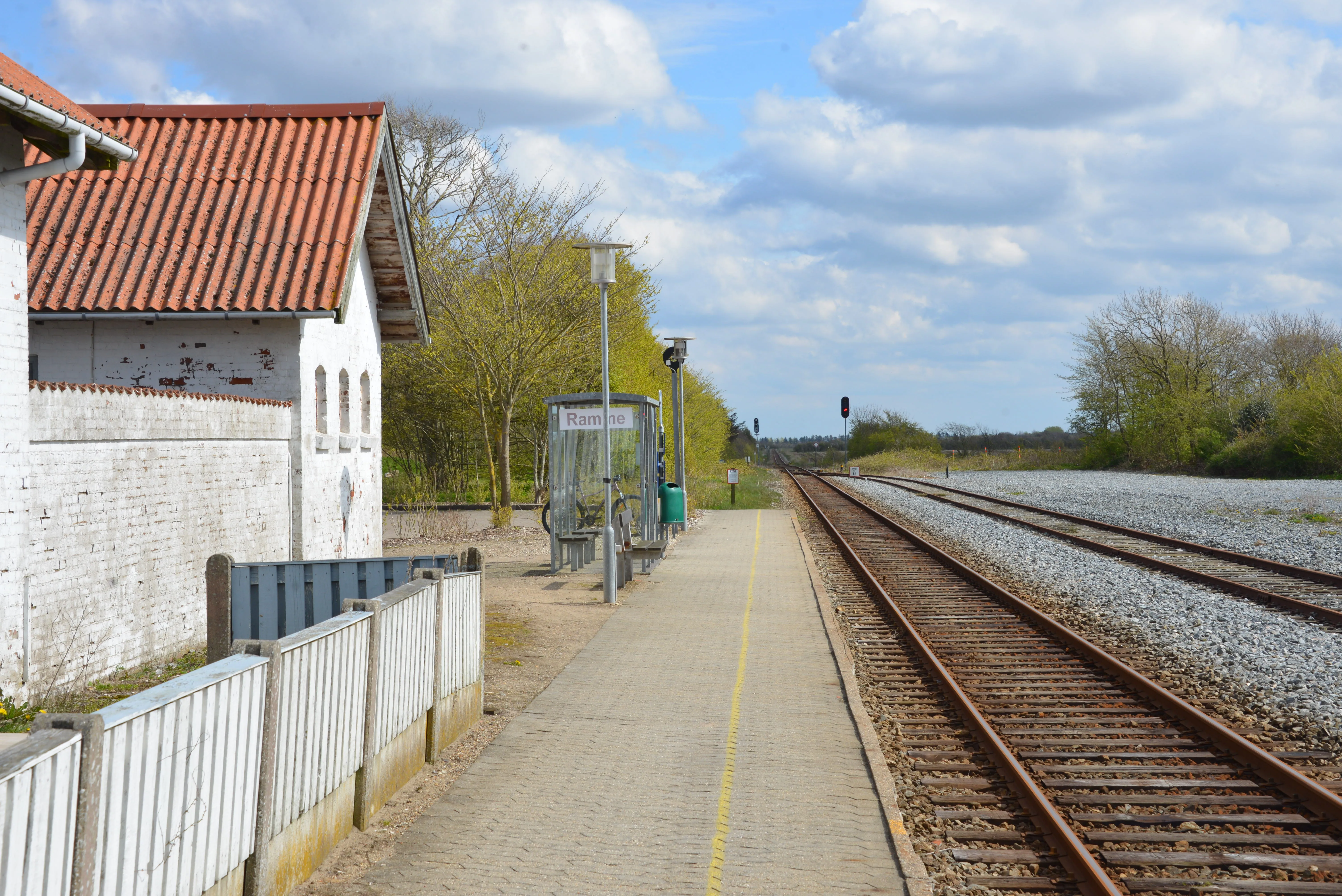 Billede af Ramme Station. Billede af Ramme Station.