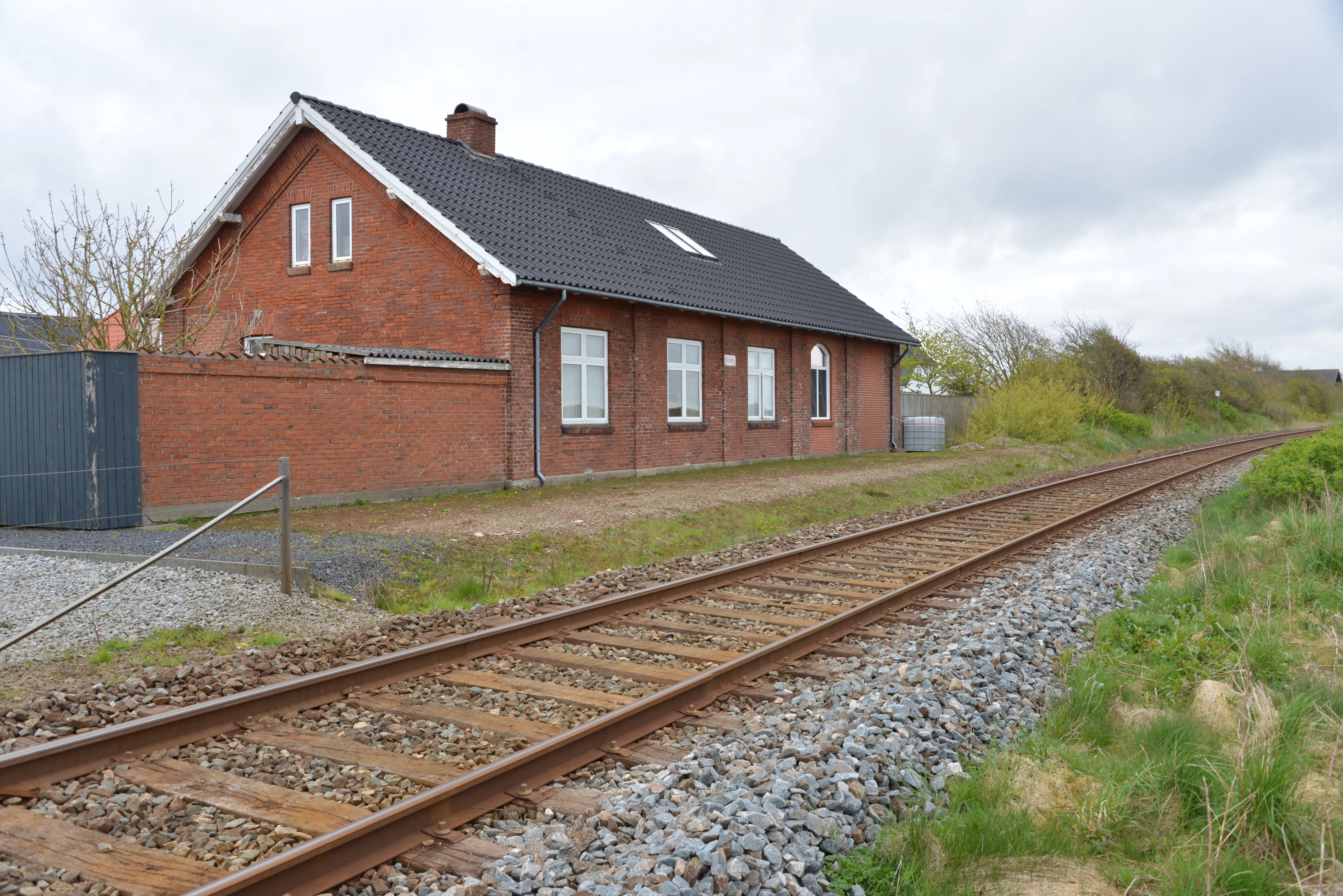 Billede af Klinkby Station.