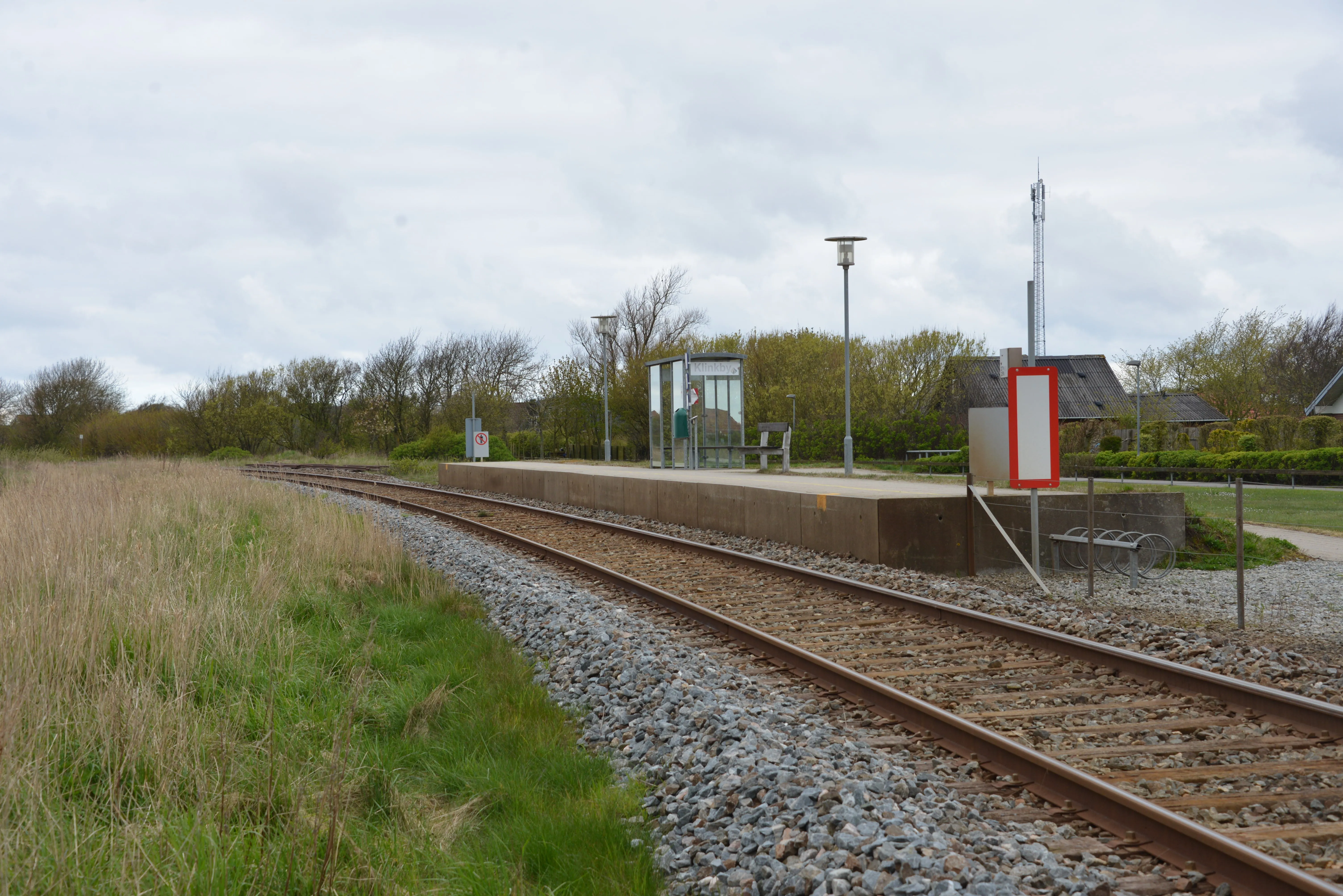 Billede af Klinkby Station.