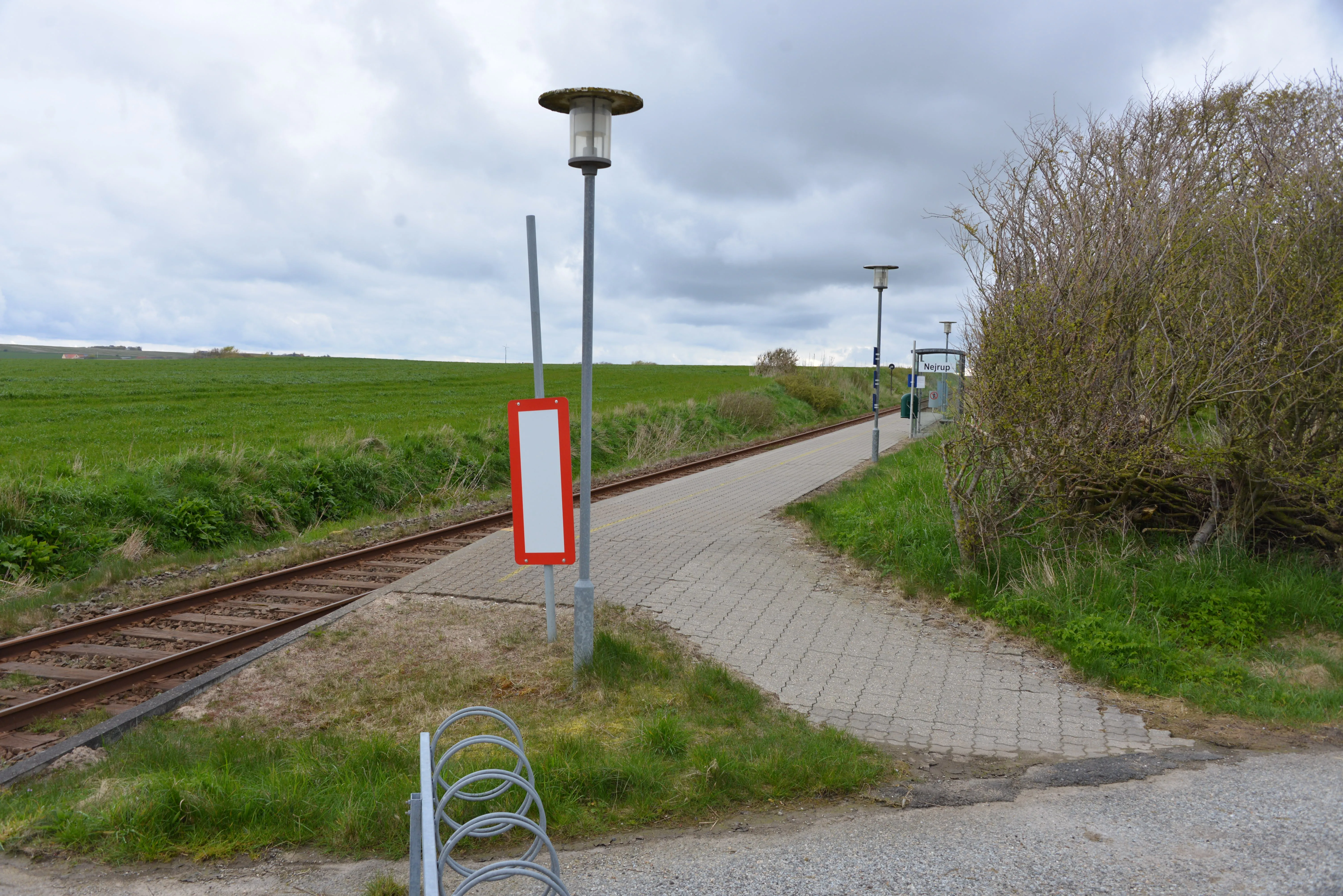 Billede af Nejrup Trinbræt. Billede af Nejrup Trinbræt.