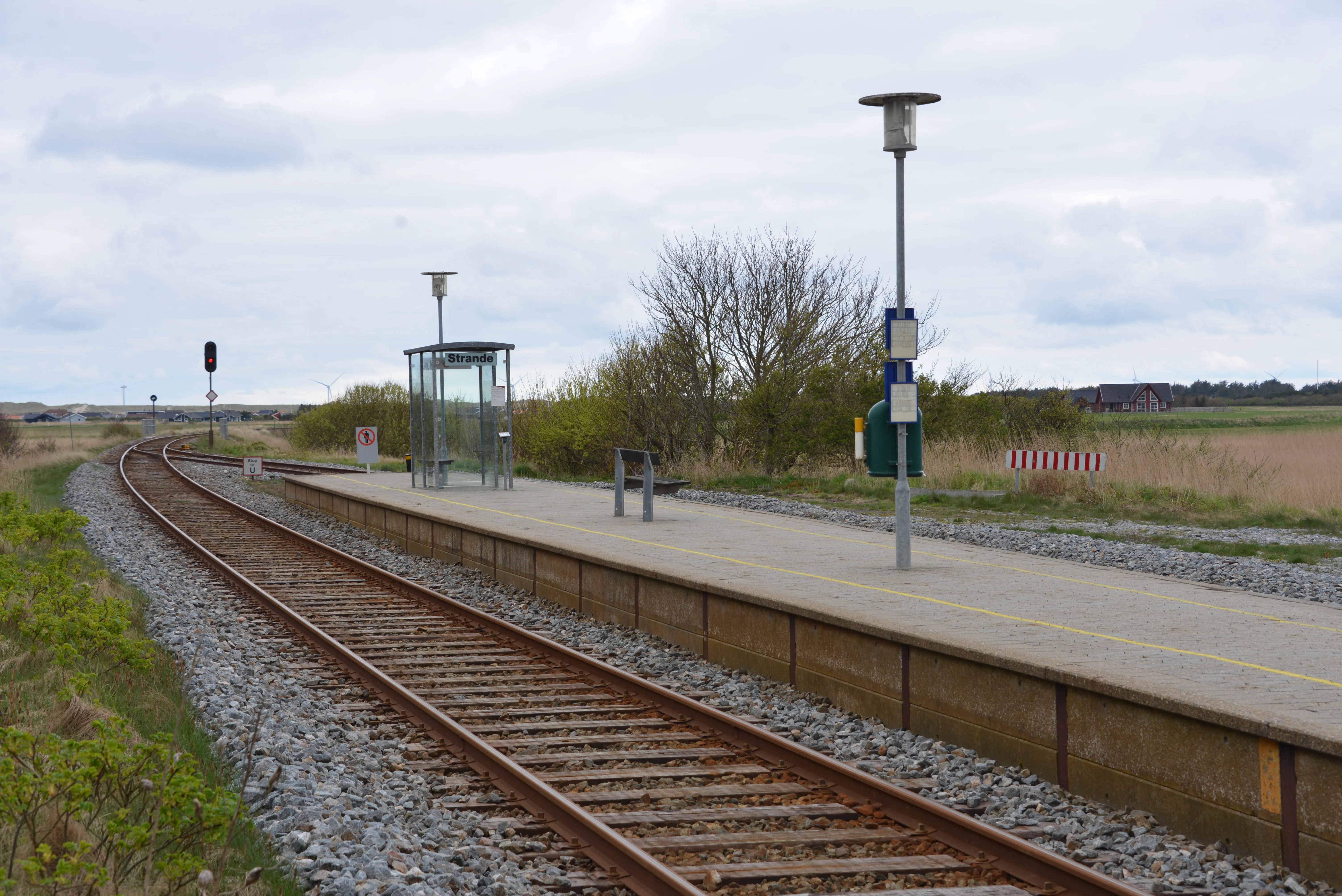 Billede af Strande Station. Billede af Strande Station.