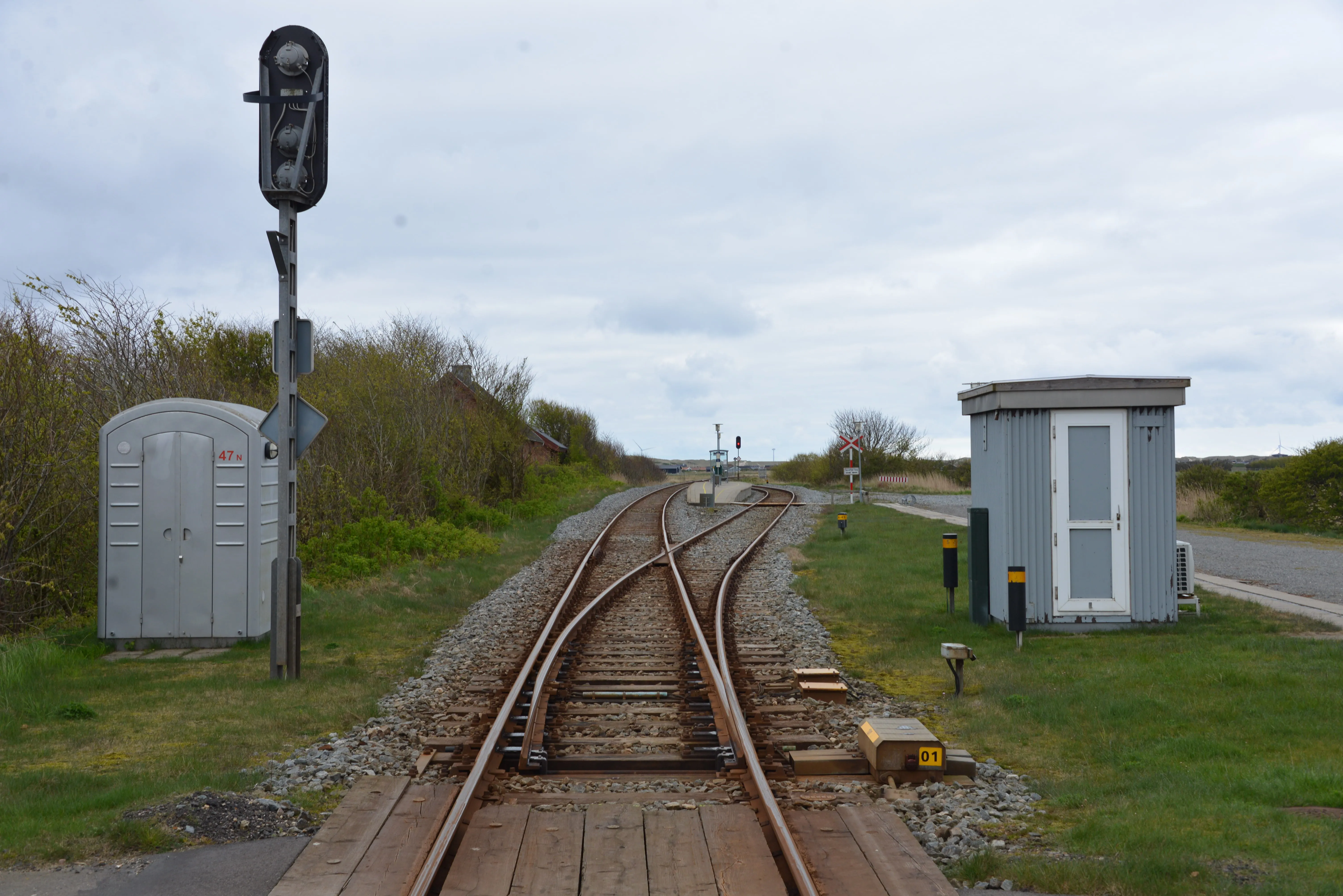 Billede af Strande Station.