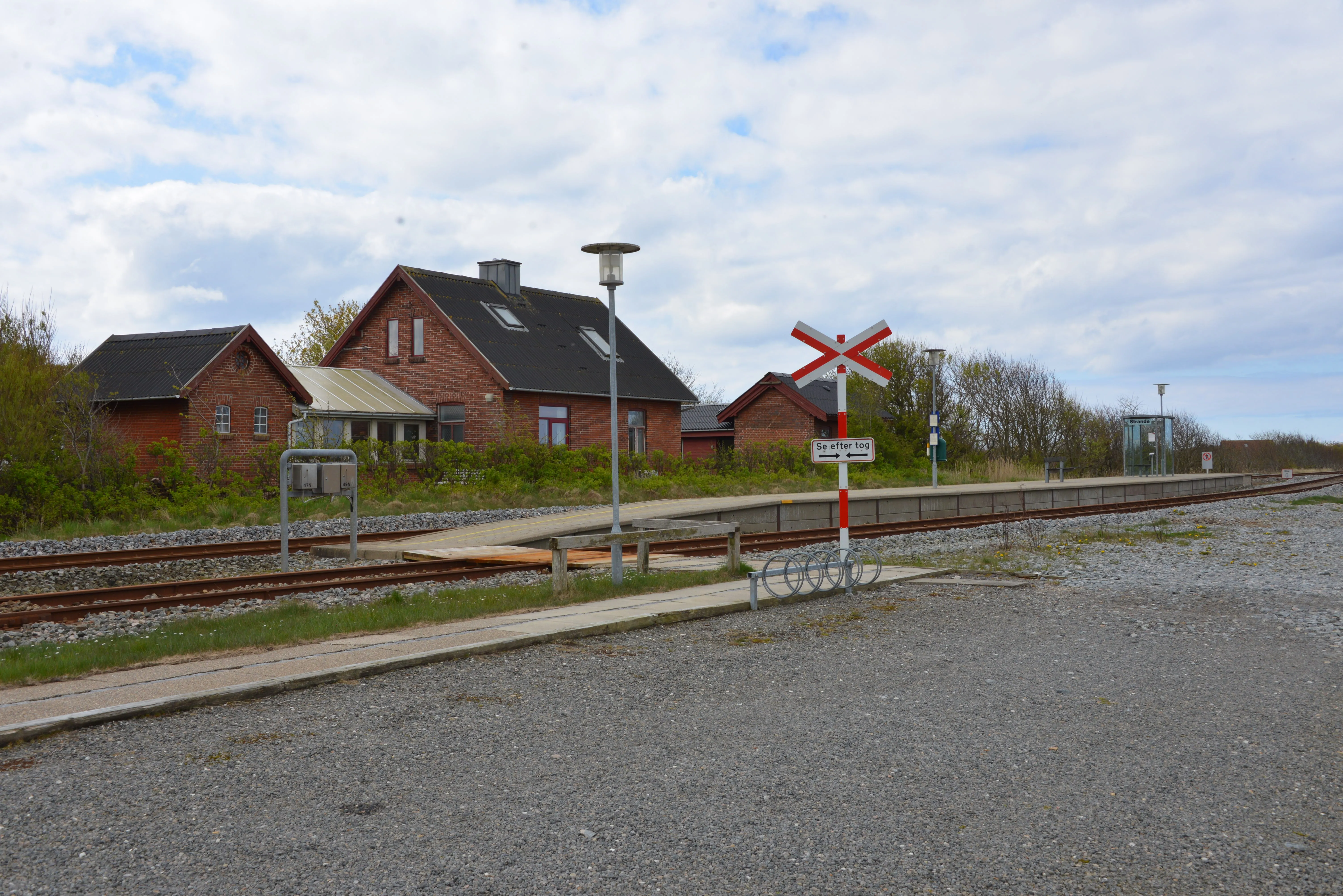 Billede af Strande Station. Billede af Strande Station.