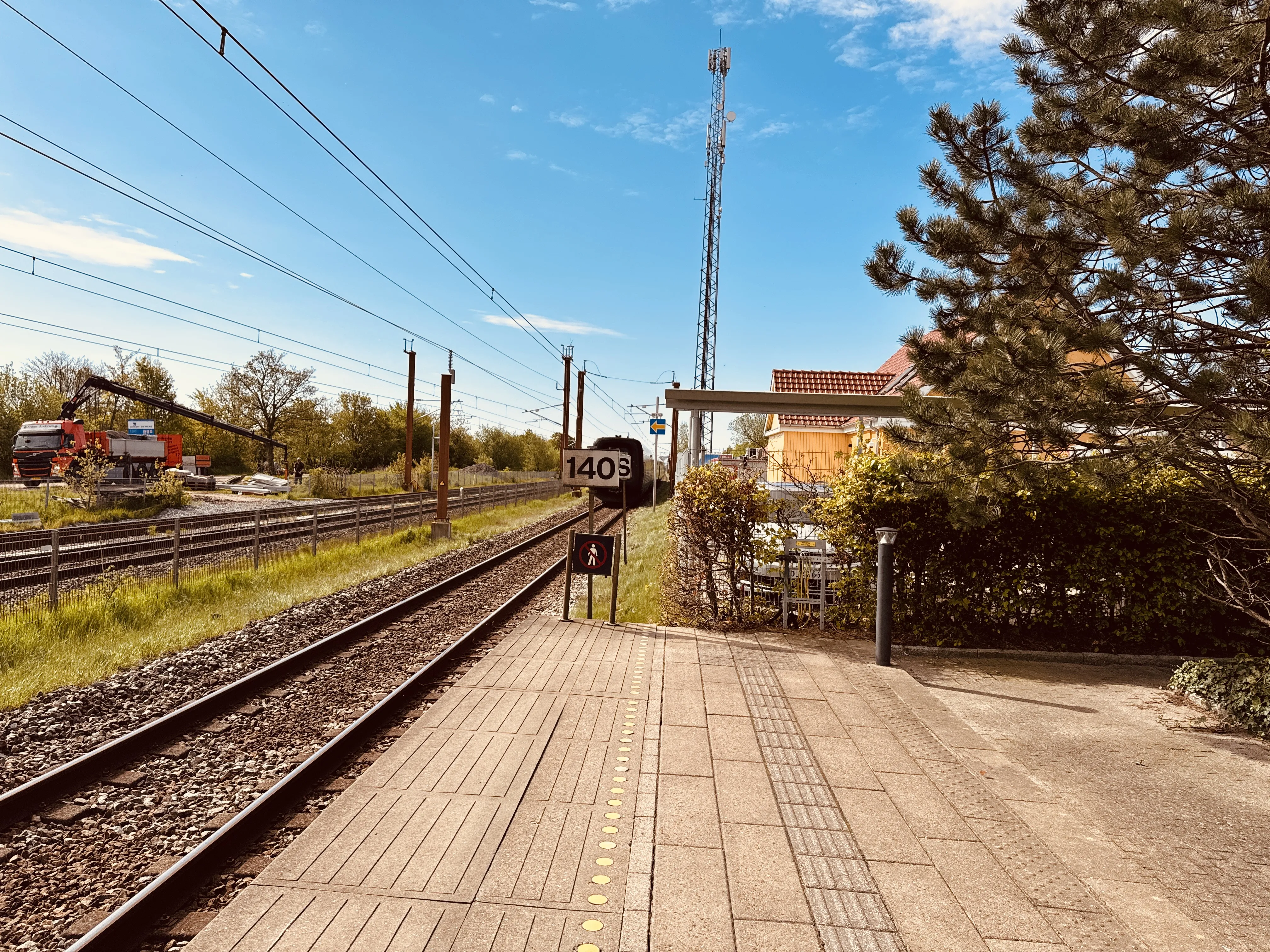 Billede af Hedensted Trinbræt. Billede af Hedensted Trinbræt.
