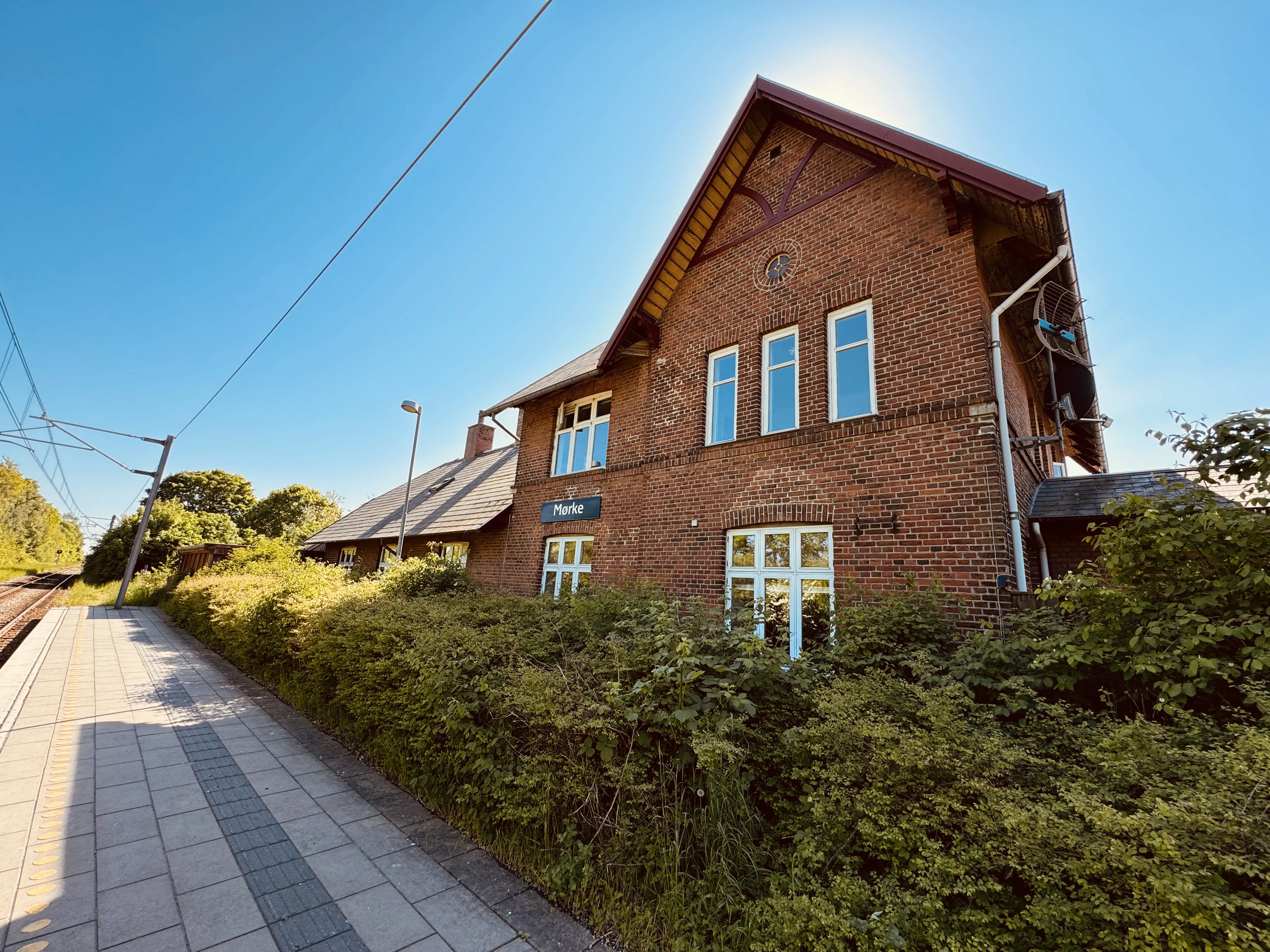 Billede af Mørke Station. Billede af Mørke Station.
