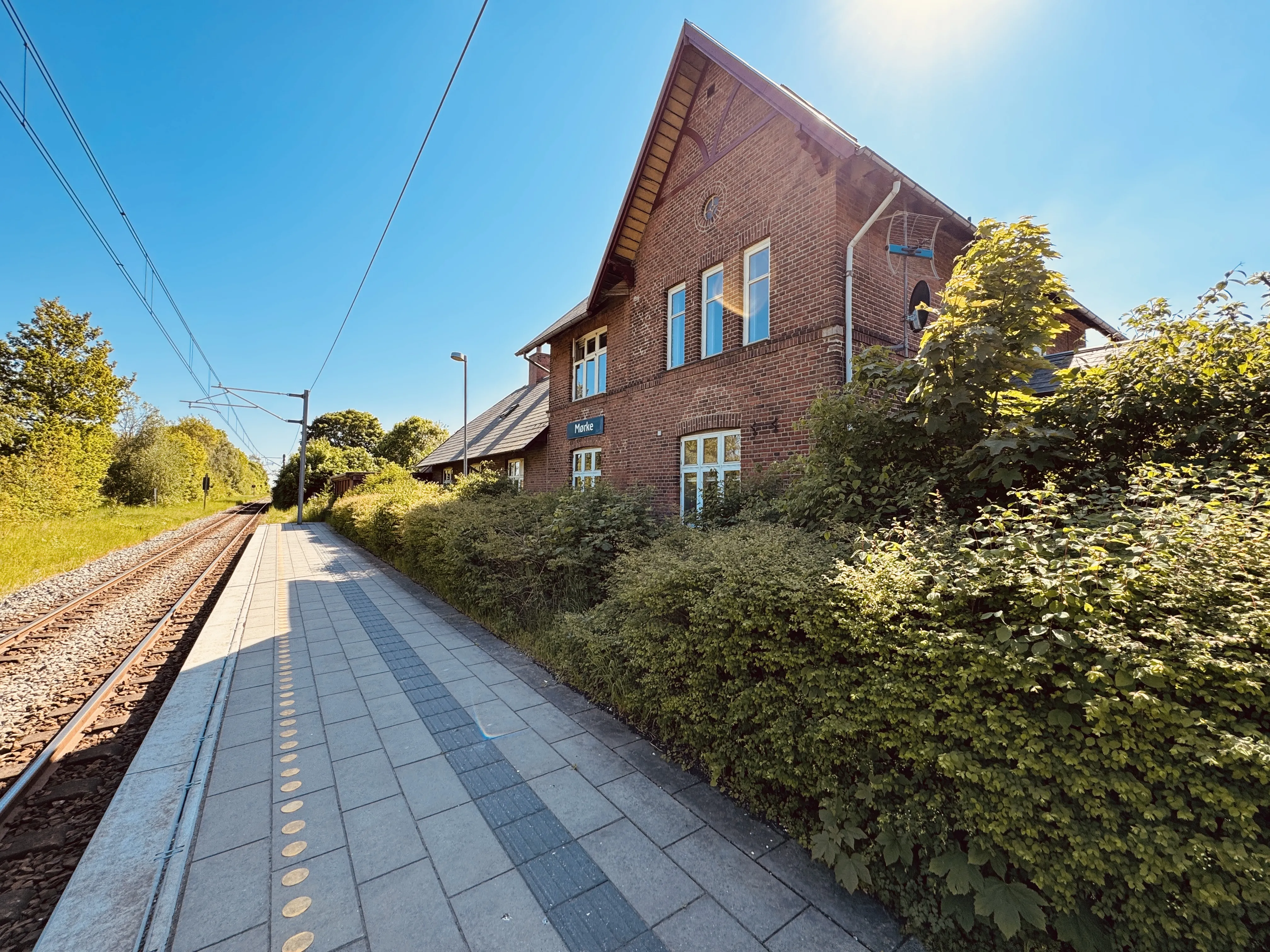 Billede af Mørke Letbanestation. Billede af Mørke Letbanestation.