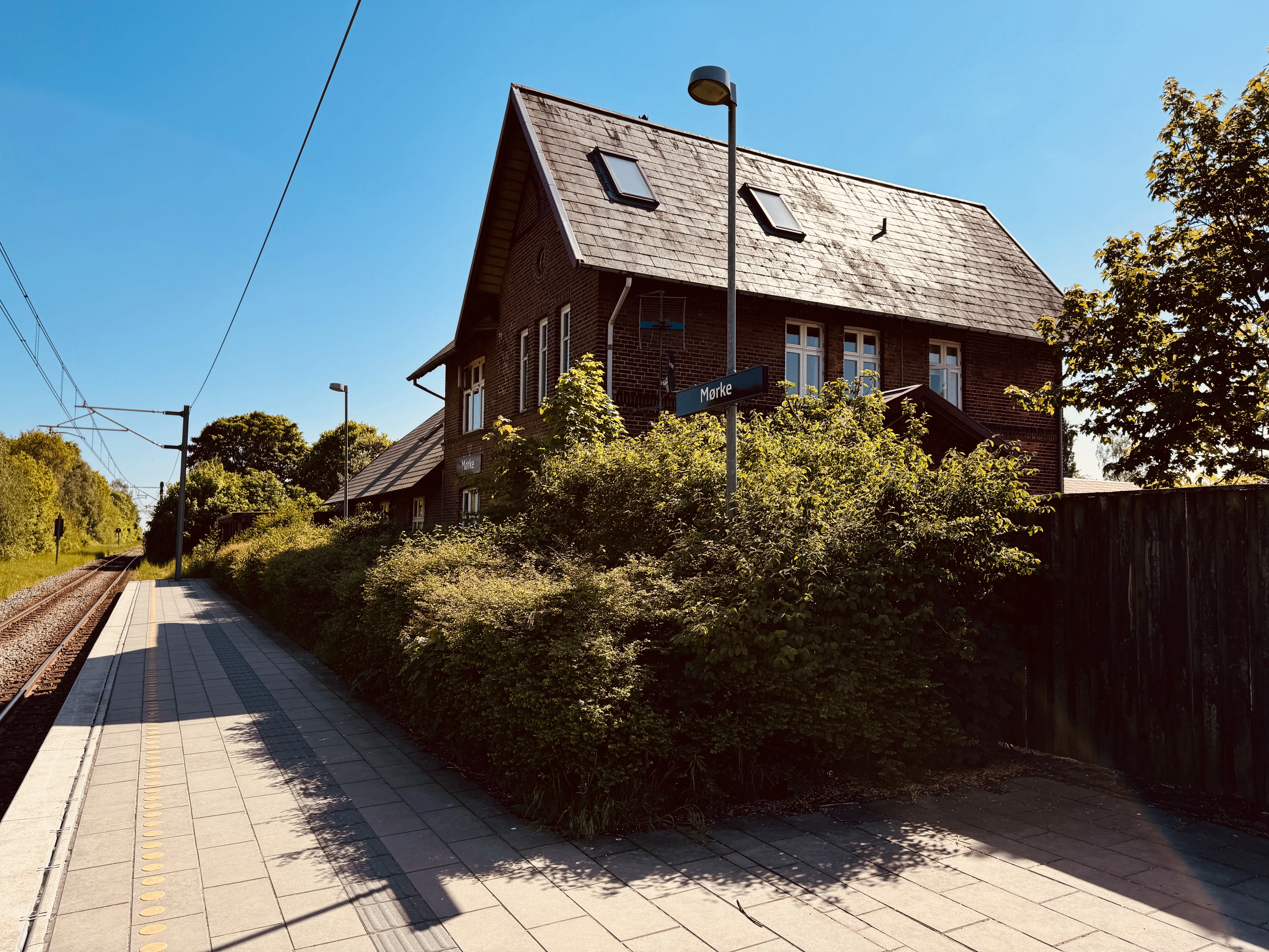 Billede af Mørke Letbanestation. Billede af Mørke Letbanestation.