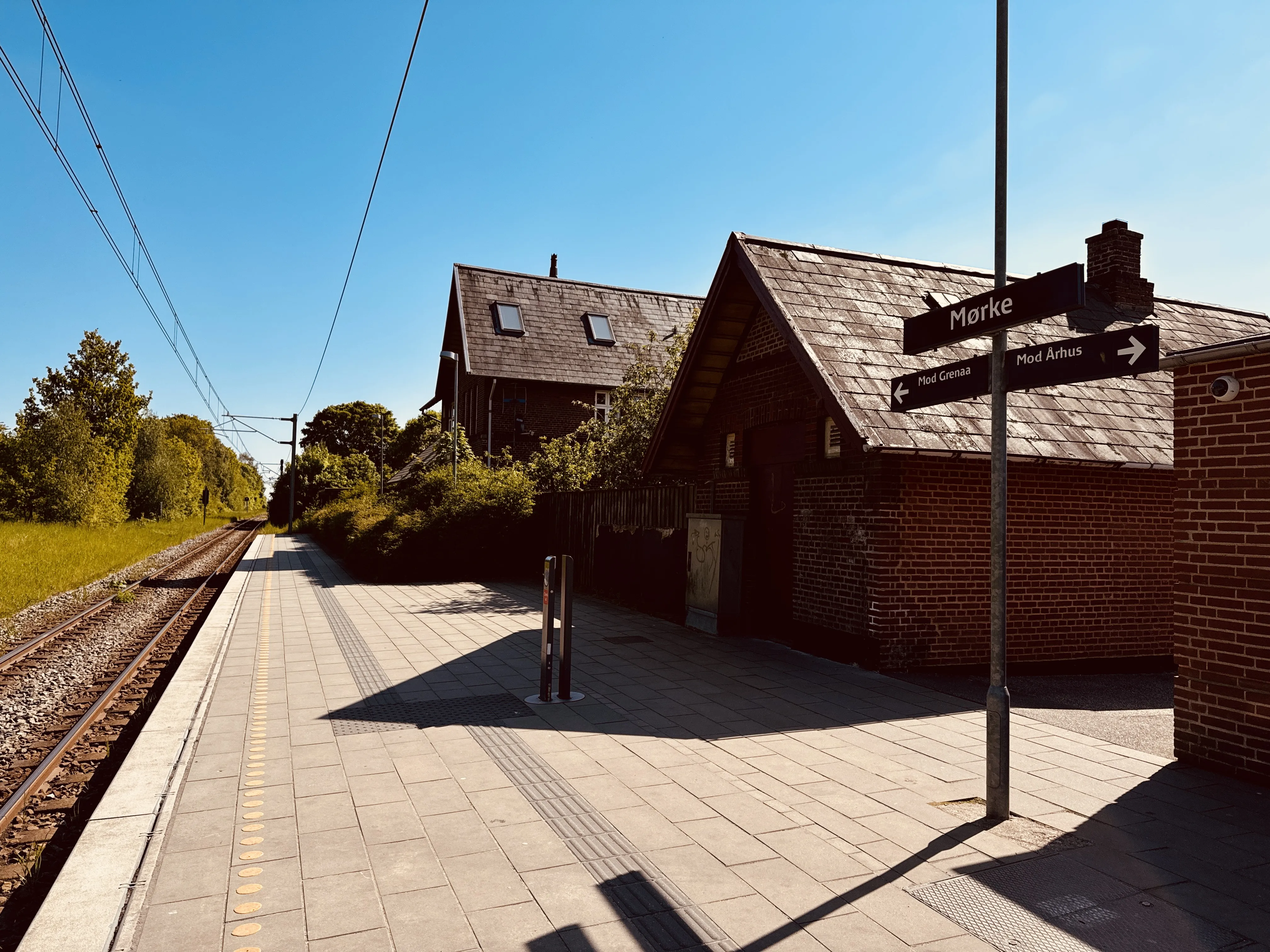 Billede af Mørke Letbanestation. Billede af Mørke Letbanestation.