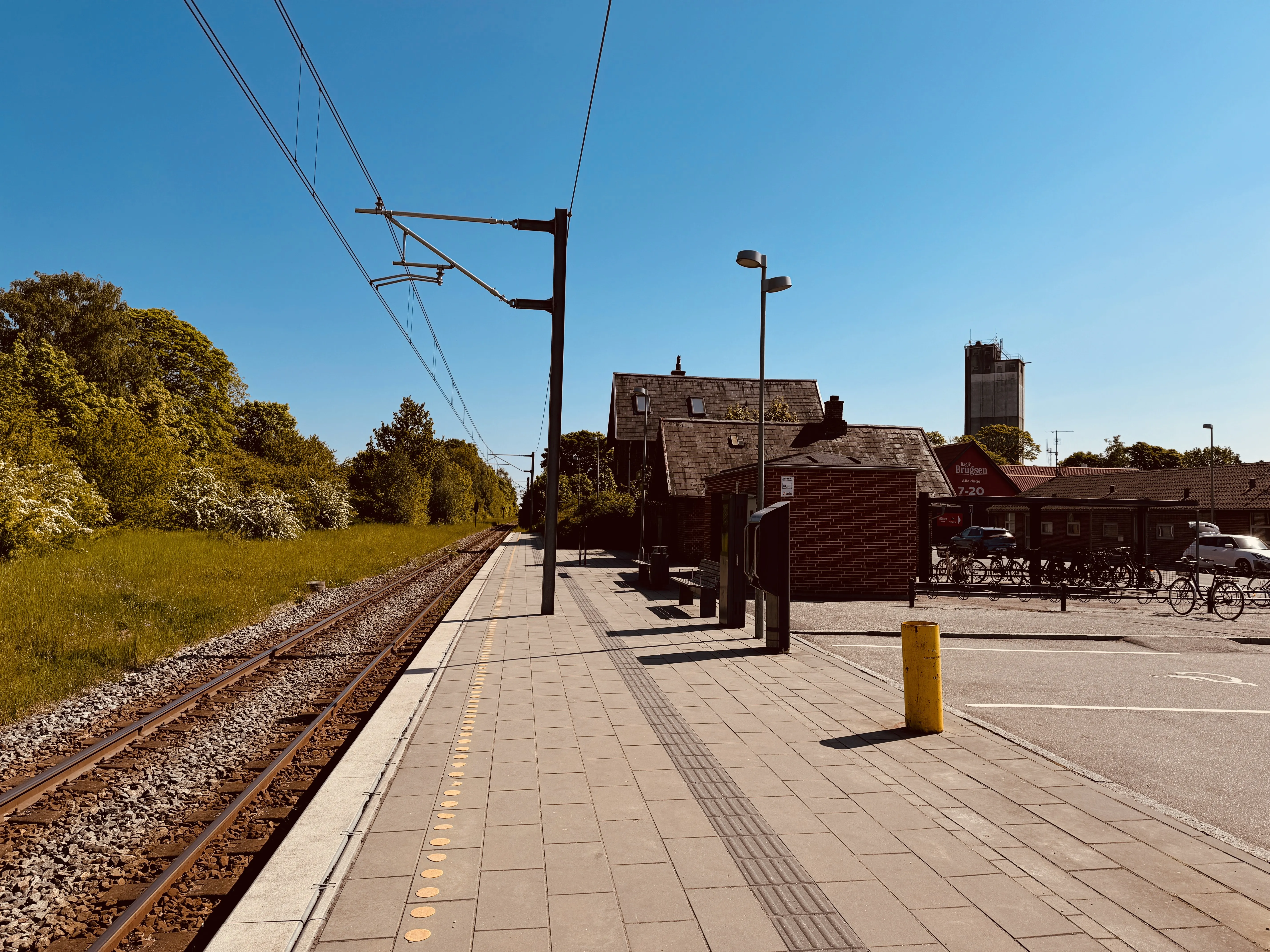 Billede af Mørke Letbanestation. Billede af Mørke Letbanestation.