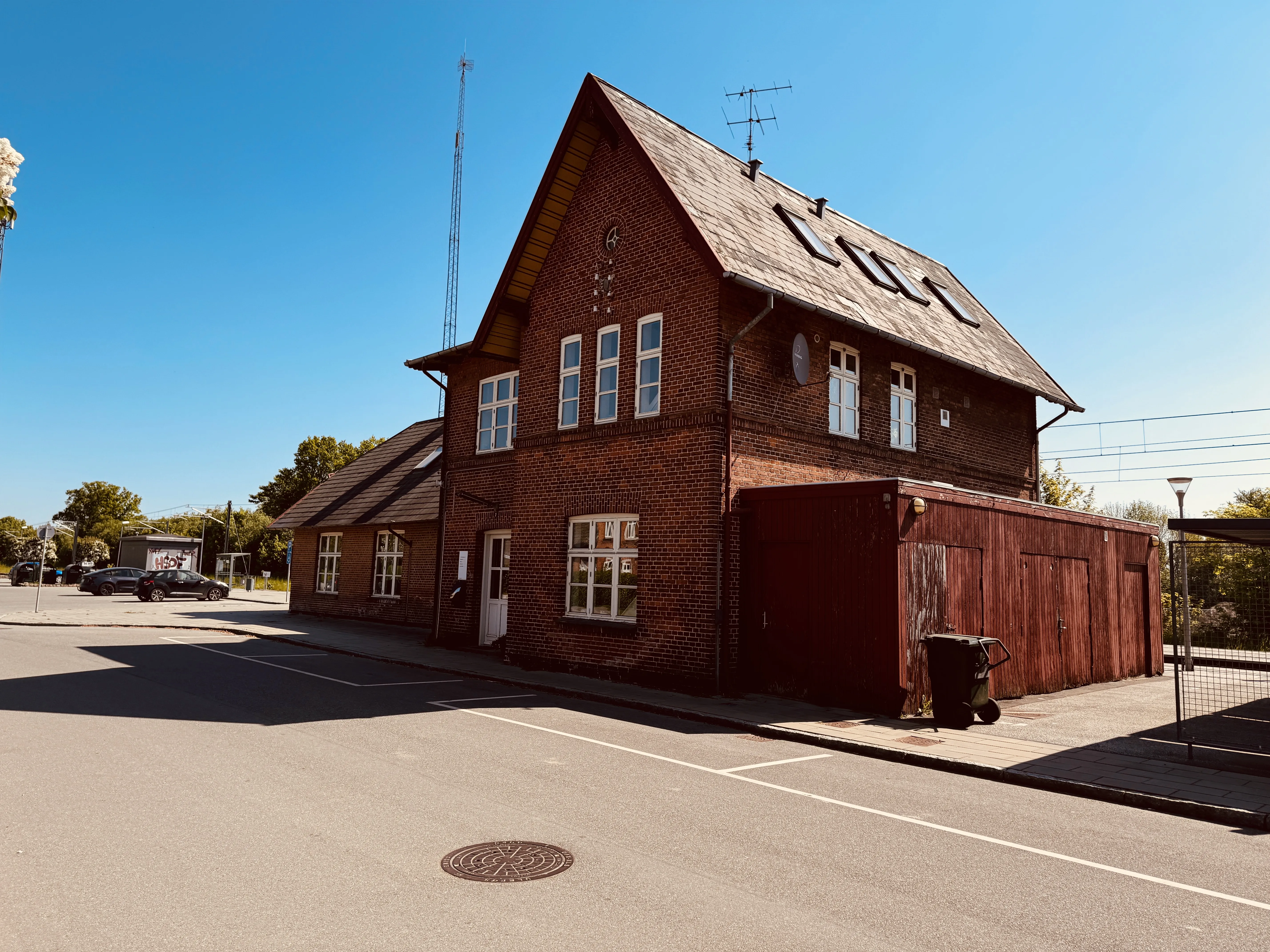 Billede af Hornslet Station. Billede af Hornslet Station.